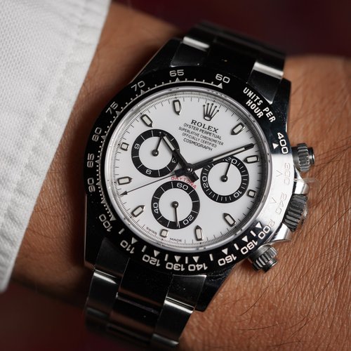 Rolex Daytona Panda Reference 116500LN Full Set Unpolished — Wind