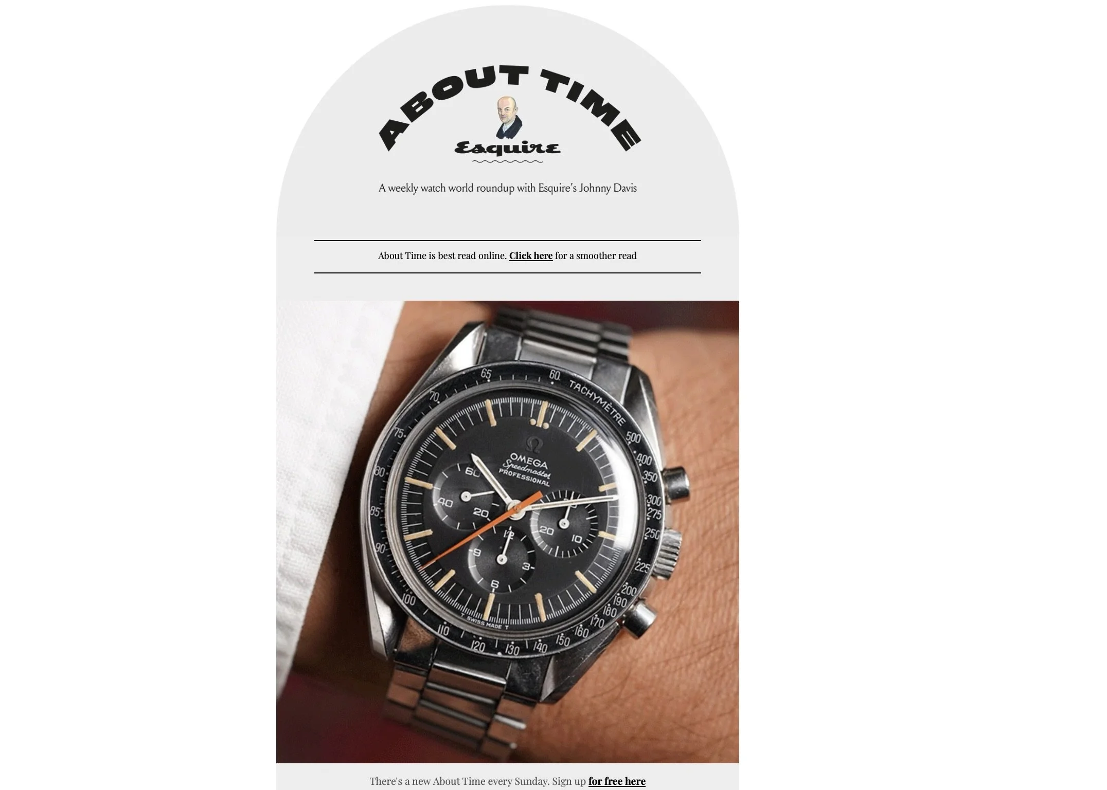 Esquire: Wind Vintage Featured in About Time