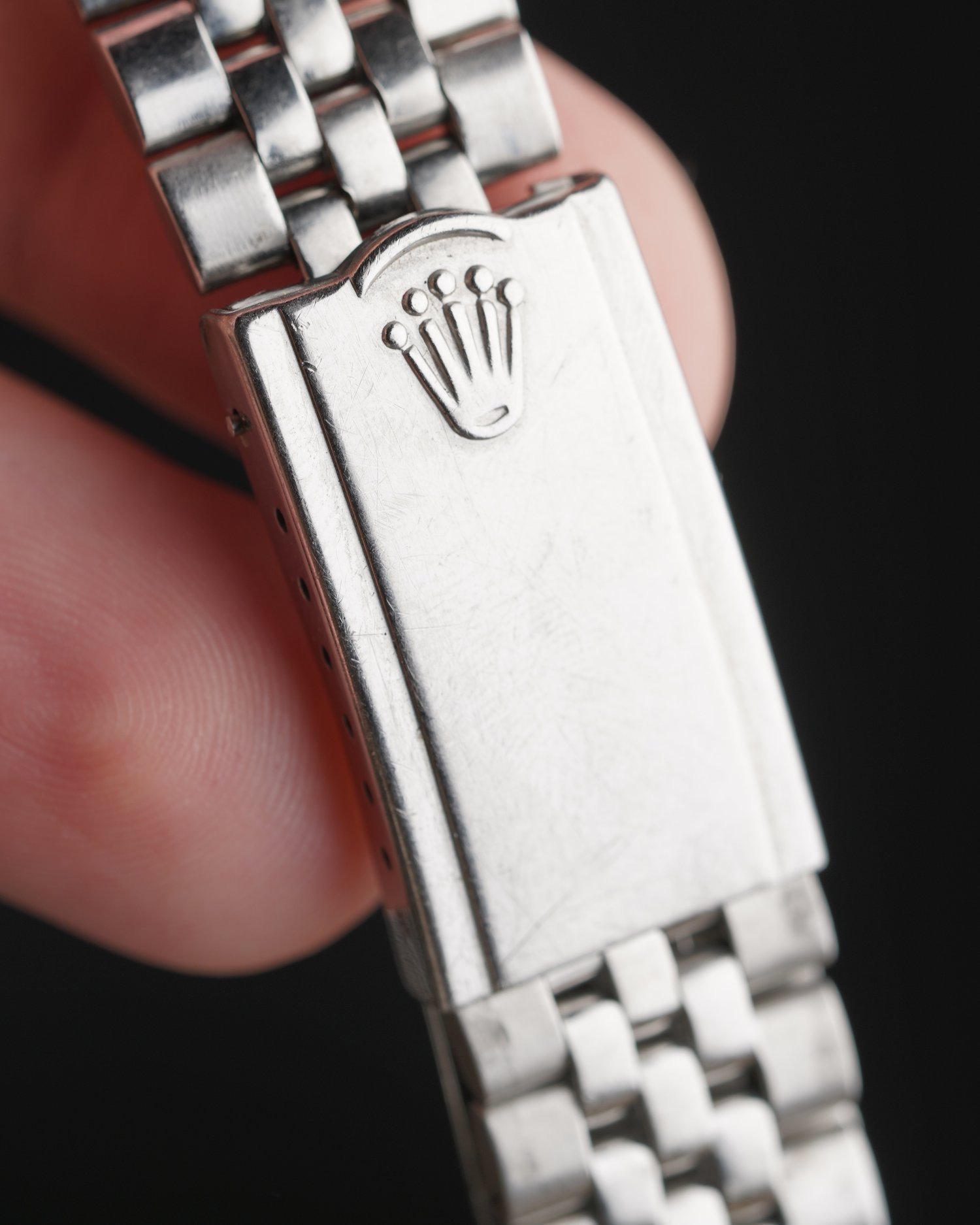 19mm Rare and Early Rolex Jubilee Oval Link Bracelet Made by JB Champion 6 inches