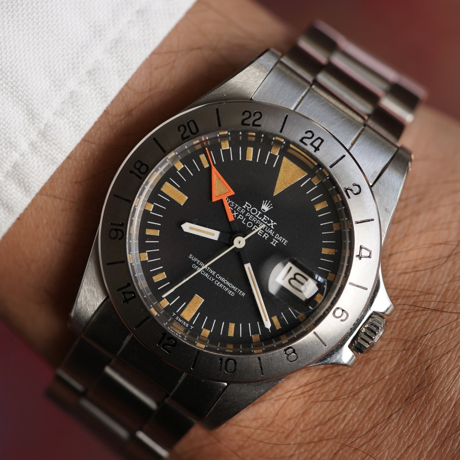 Rolex Straight Hand Explorer II Reference 1655