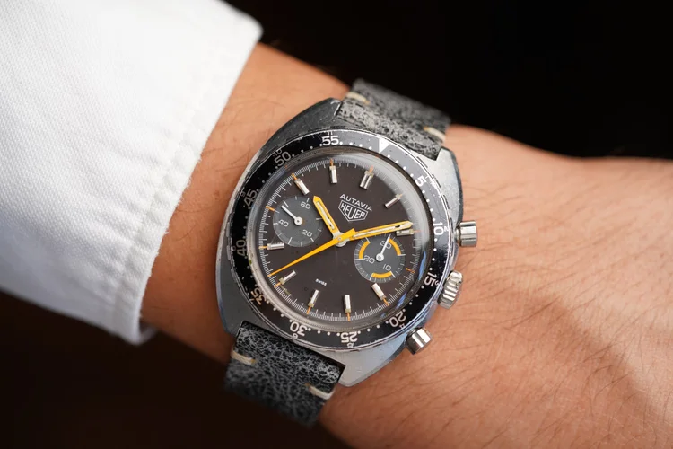 Heuer Autavia Reference 73363 Unpolished — Wind Vintage