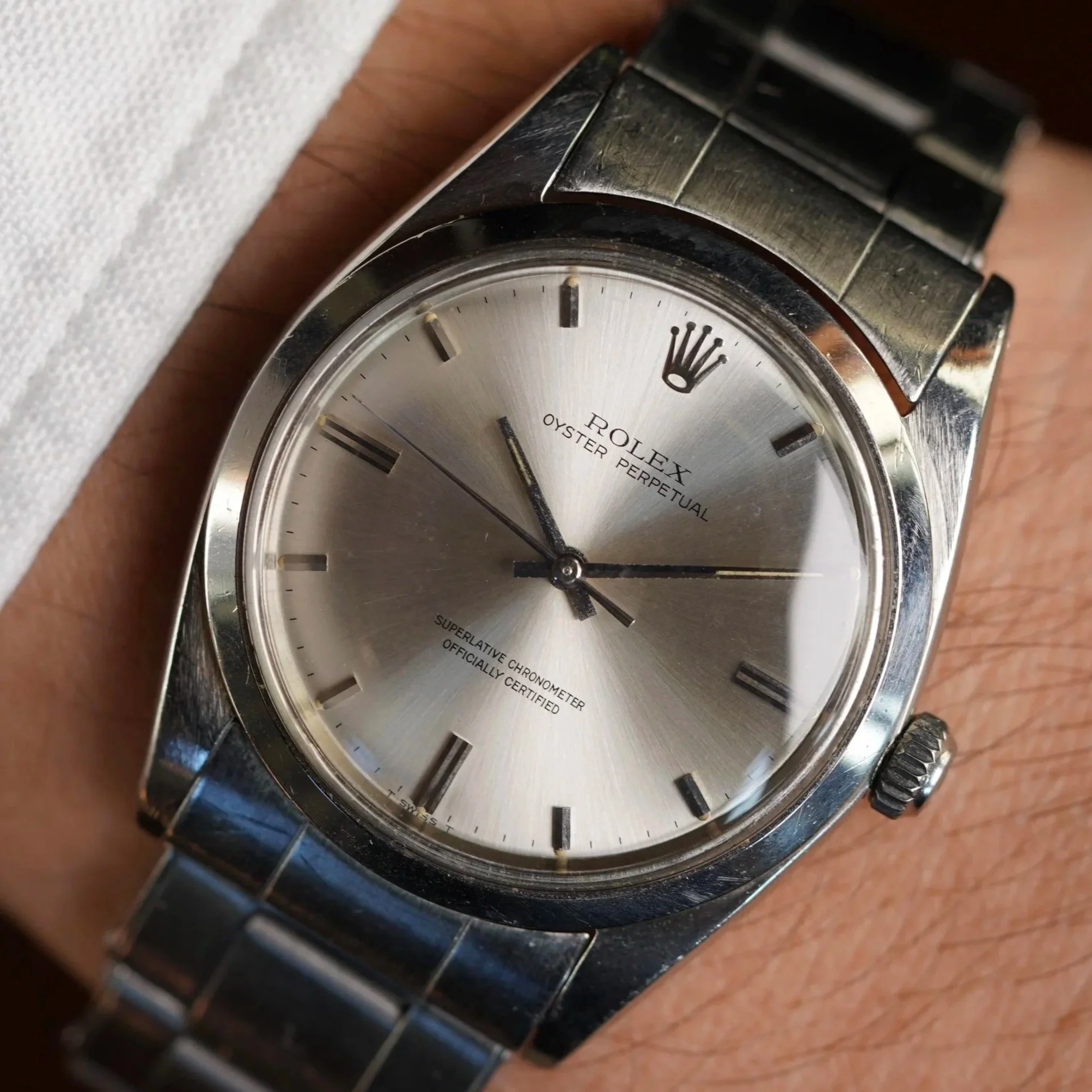 Rolex Oyster Perpetual 36mm Reference 1018 Unpolished