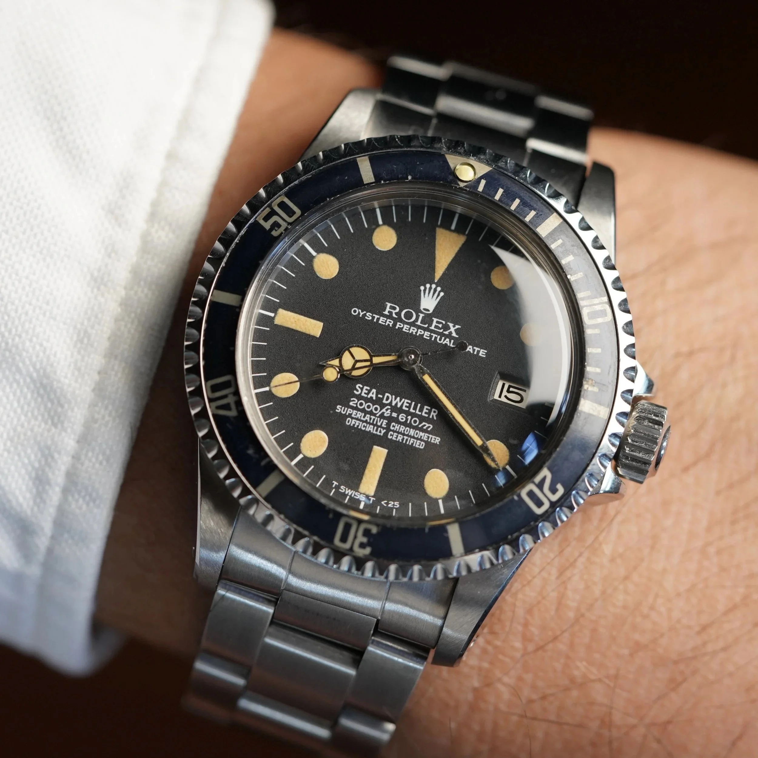 Rolex Rail Dial Mark 2 Great White Sea-Dweller Ref. 1665