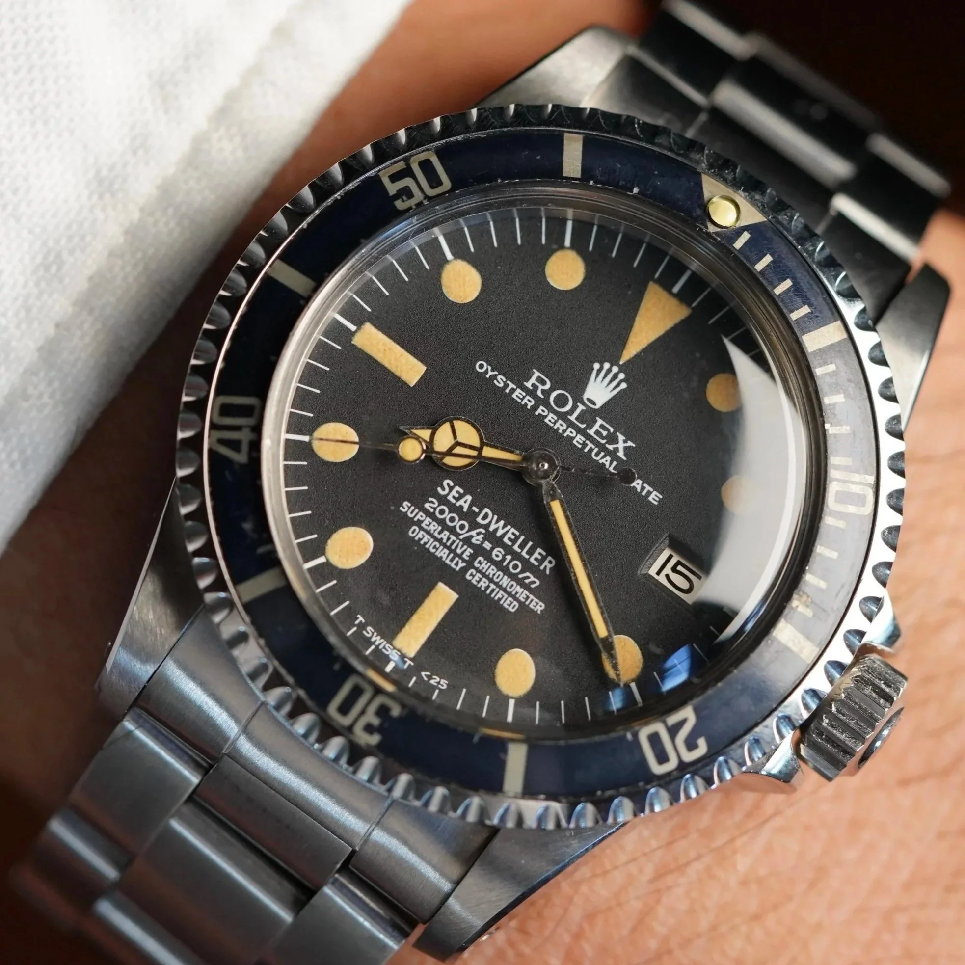 Rolex Rail Dial Mark 2 Great White Sea-Dweller Ref. 1665