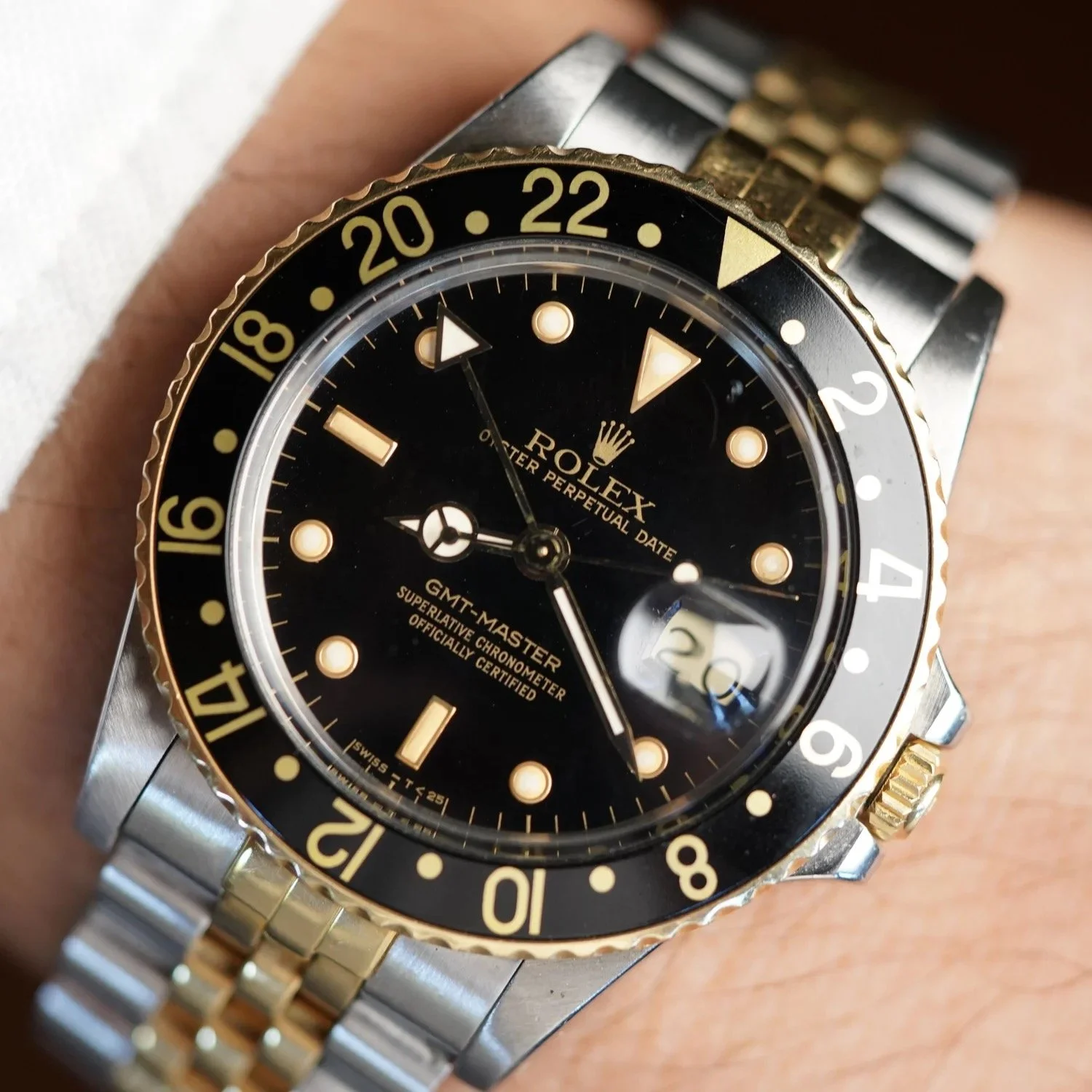 Rolex GMT-Master Ref. 16753 on Jubilee