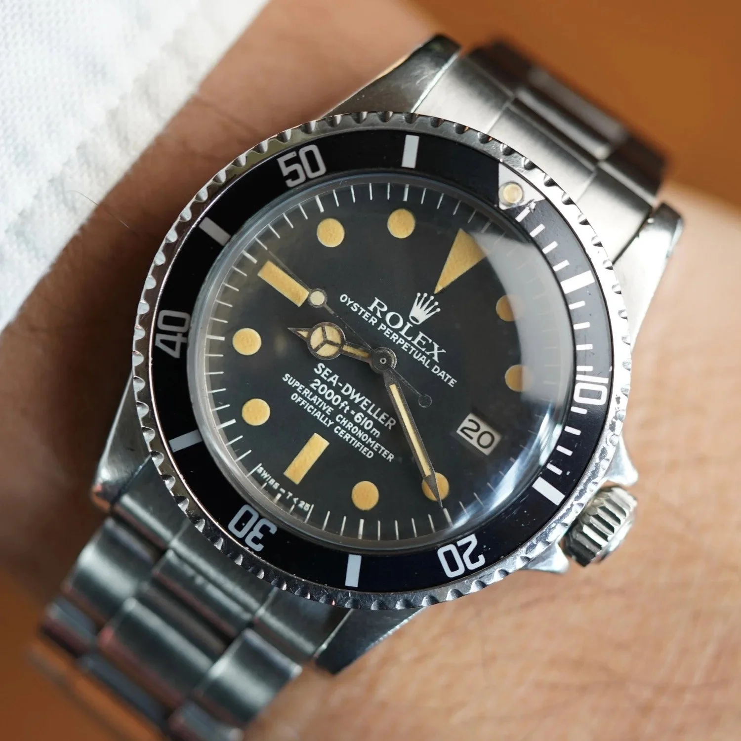 Rolex Mk 0 Great White Sea-Dweller Reference 1665