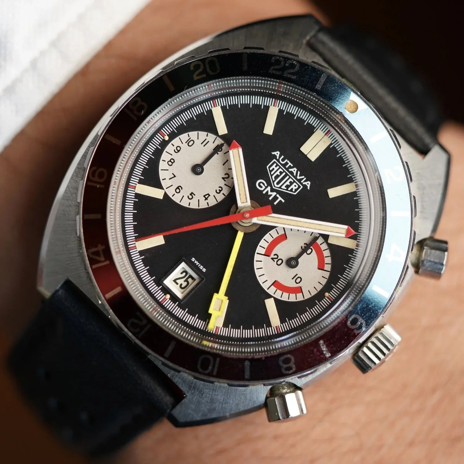 Heuer Autavia GMT Ref 741.603