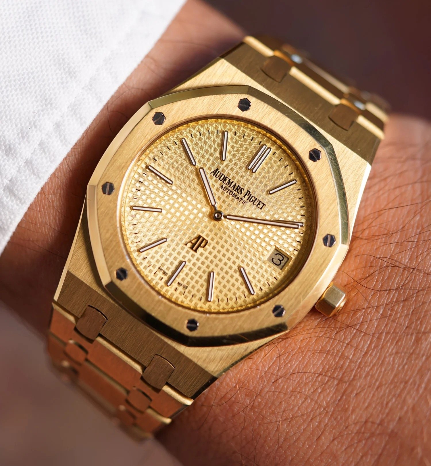 Audemars Piguet Royal Oak Reference 15202BA.OO.1240BA.02 Unpolished