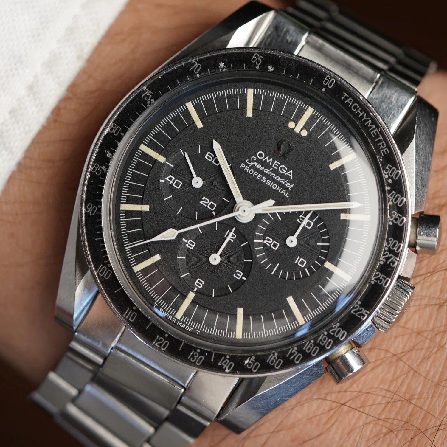 OMEGA Speedmaster “T.A.T. Flying Club” Ref. 105.012-66 Unpolished