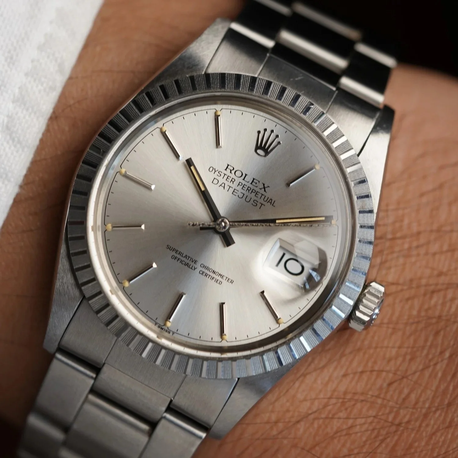 Rolex IBM Datejust 16030 Unpolished