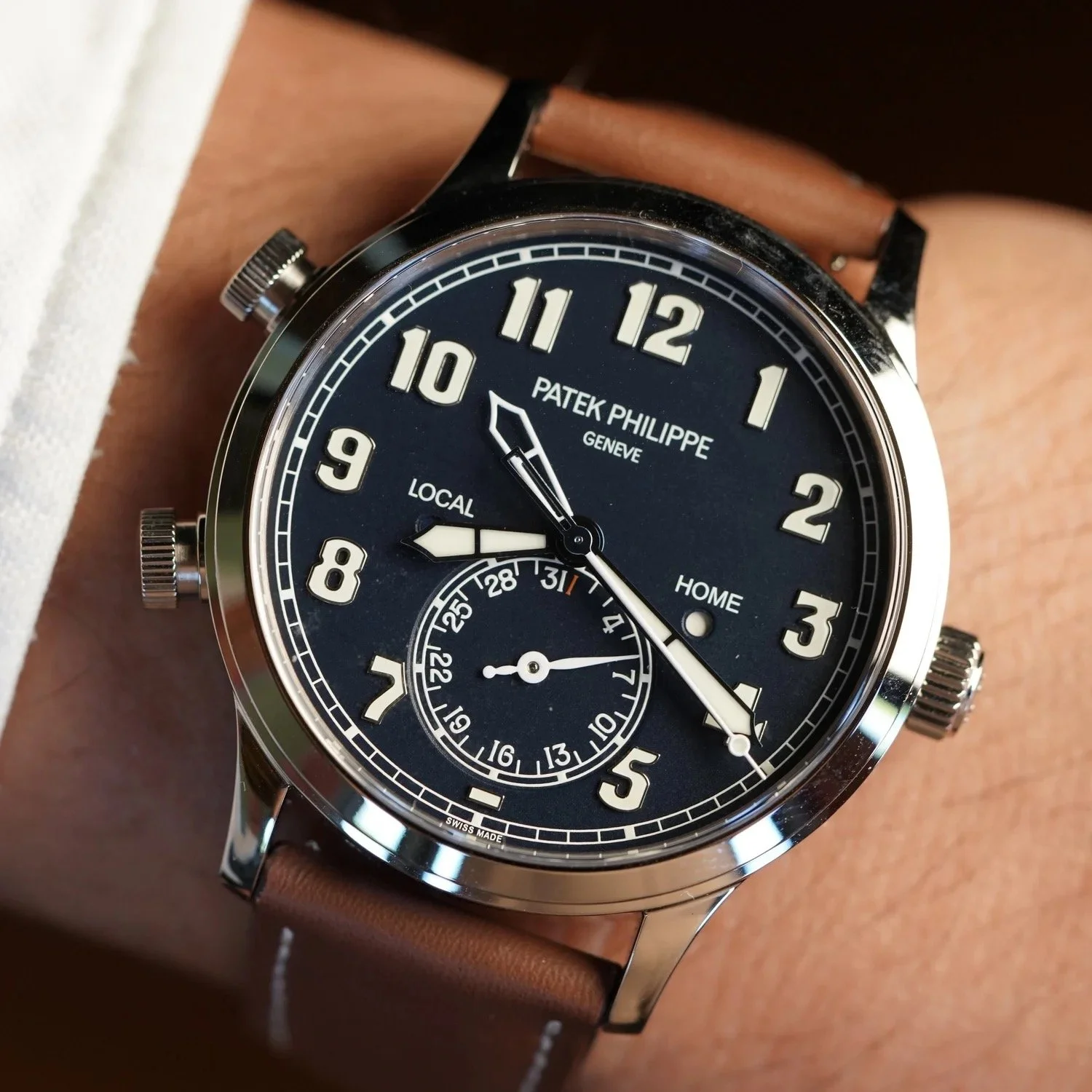 Patek Philippe Travel Time 5524G-001 w/ Certificate of Origin Unpolished