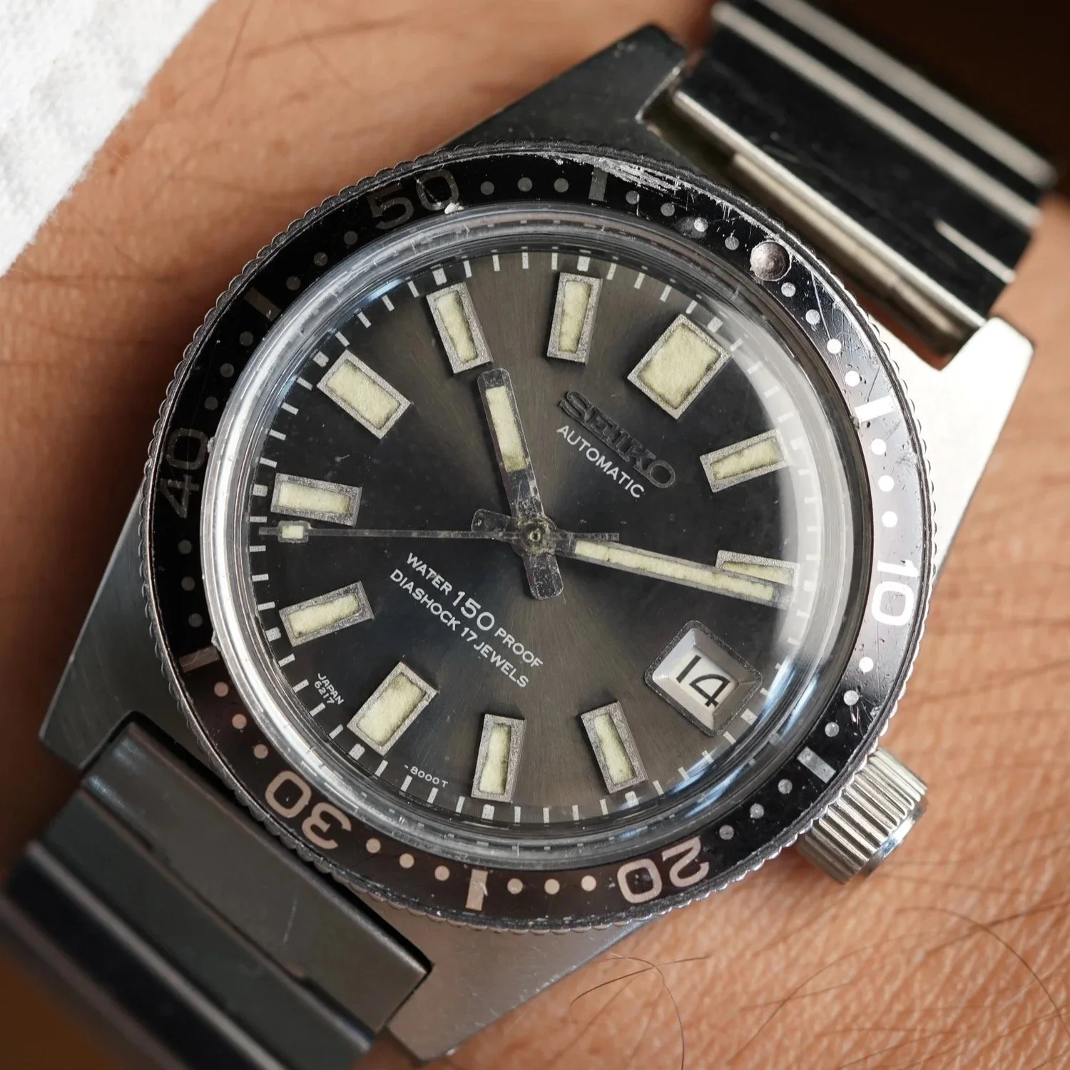 Seiko 62MAS Ref 6217-8001 Unpolished