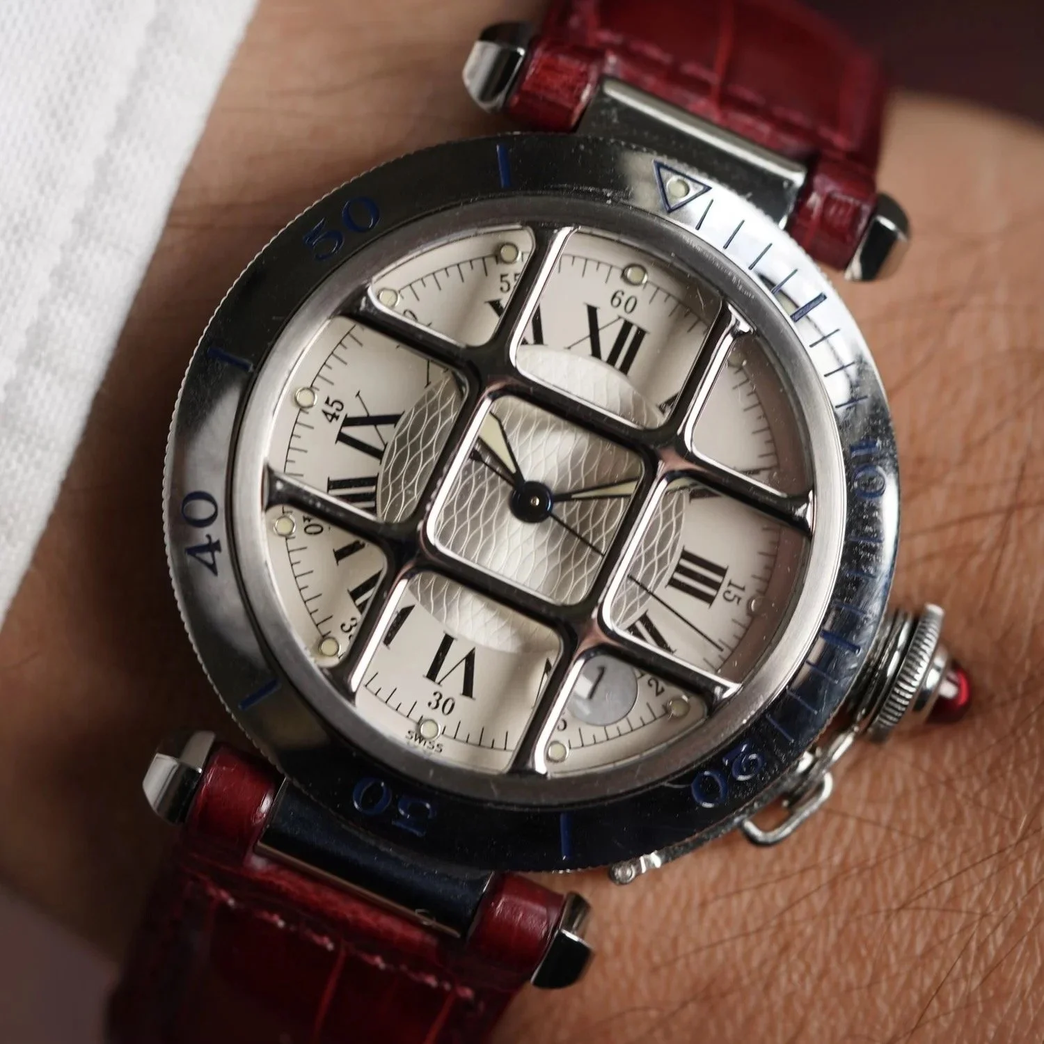 Cartier Pasha 150th Anniversary Limited Edition W3102255 Unpolished Full Set