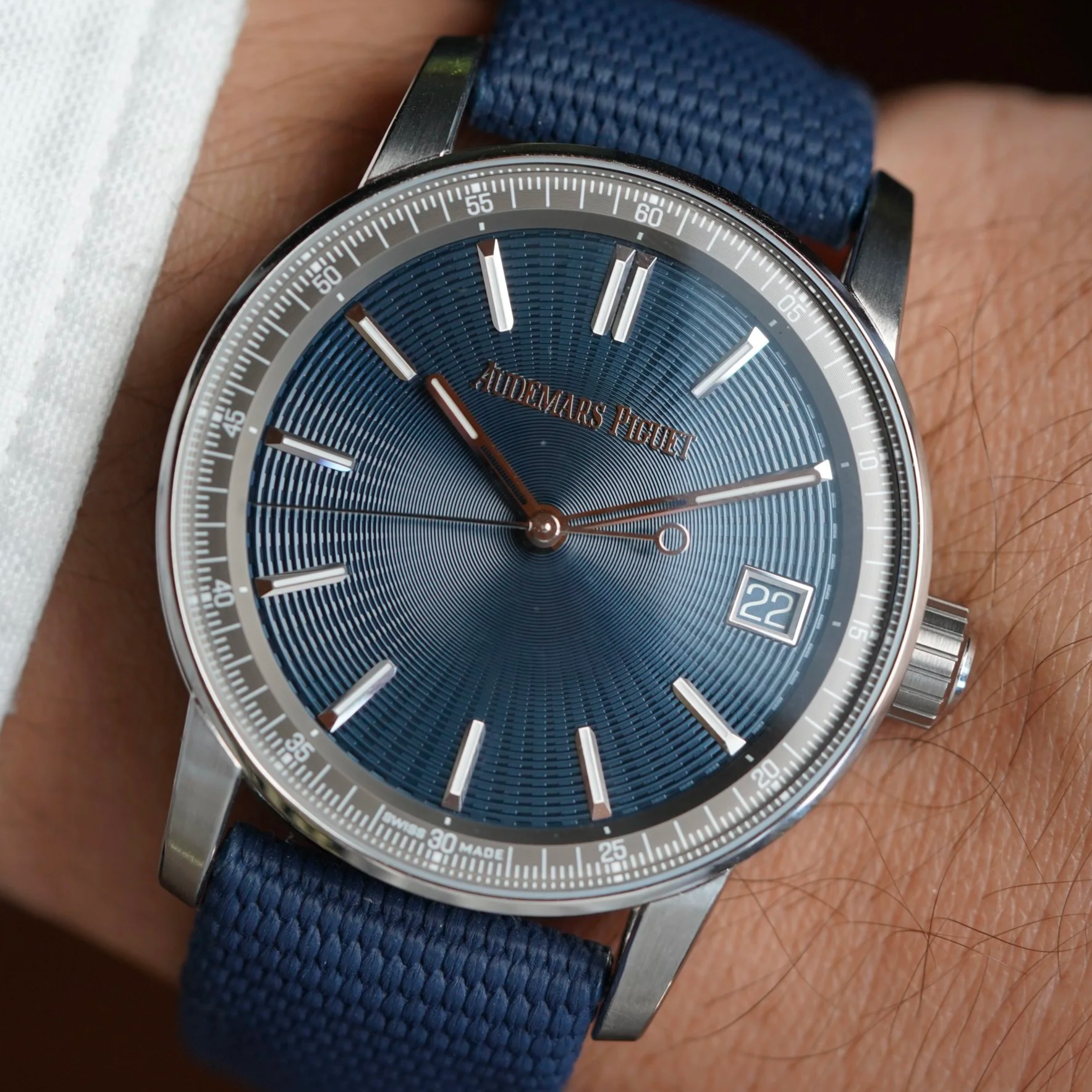 Audemars Piguet Code 11.59 Ref. 15210ST Full Set Unpolished