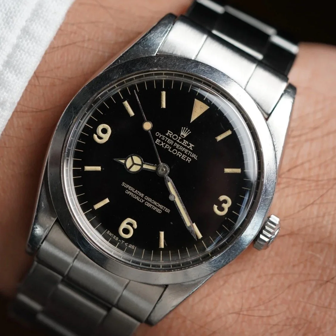 Rolex Explorer Ref 1016 Gilt Dial