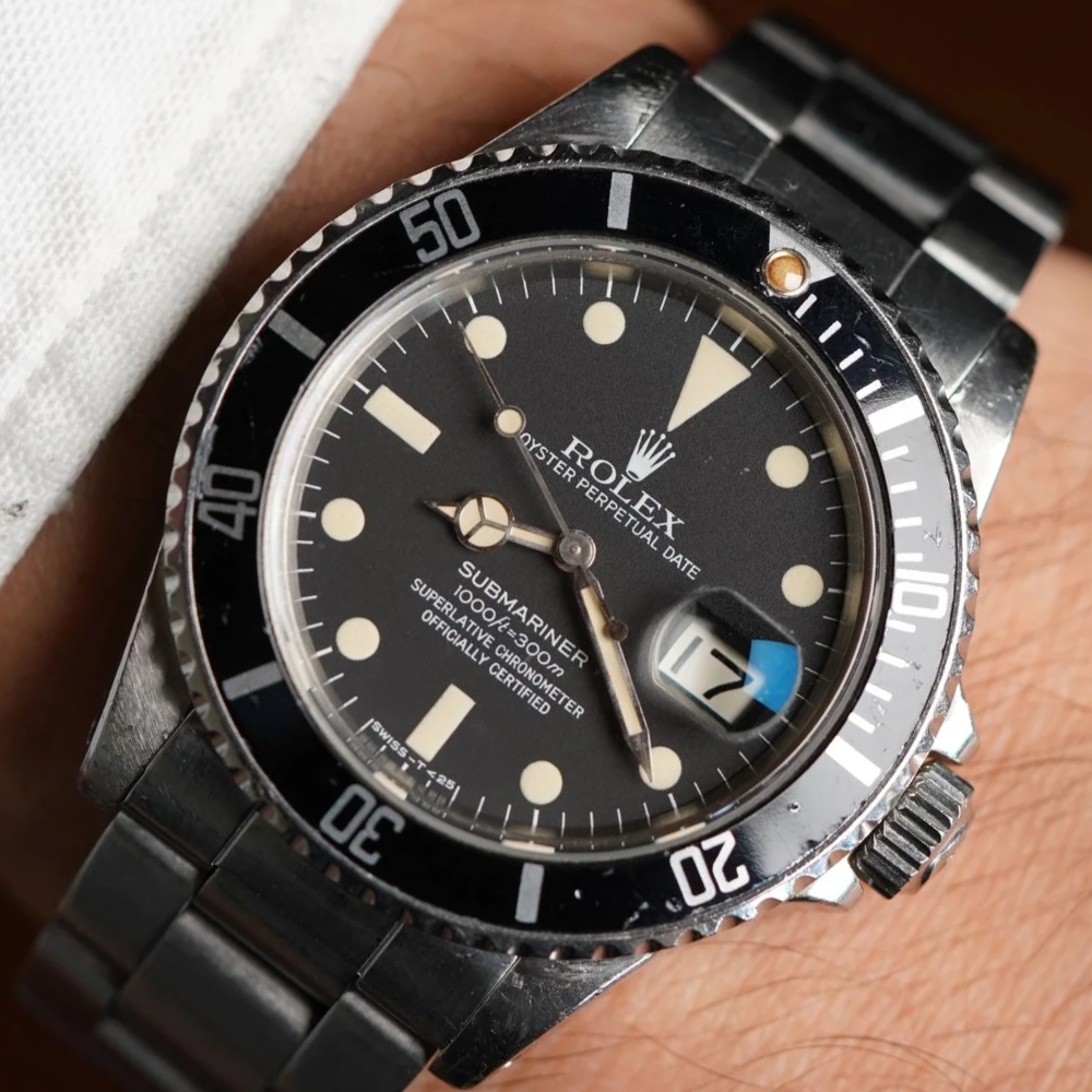 Rolex Submariner Transitional Matte Dial Reference 16800