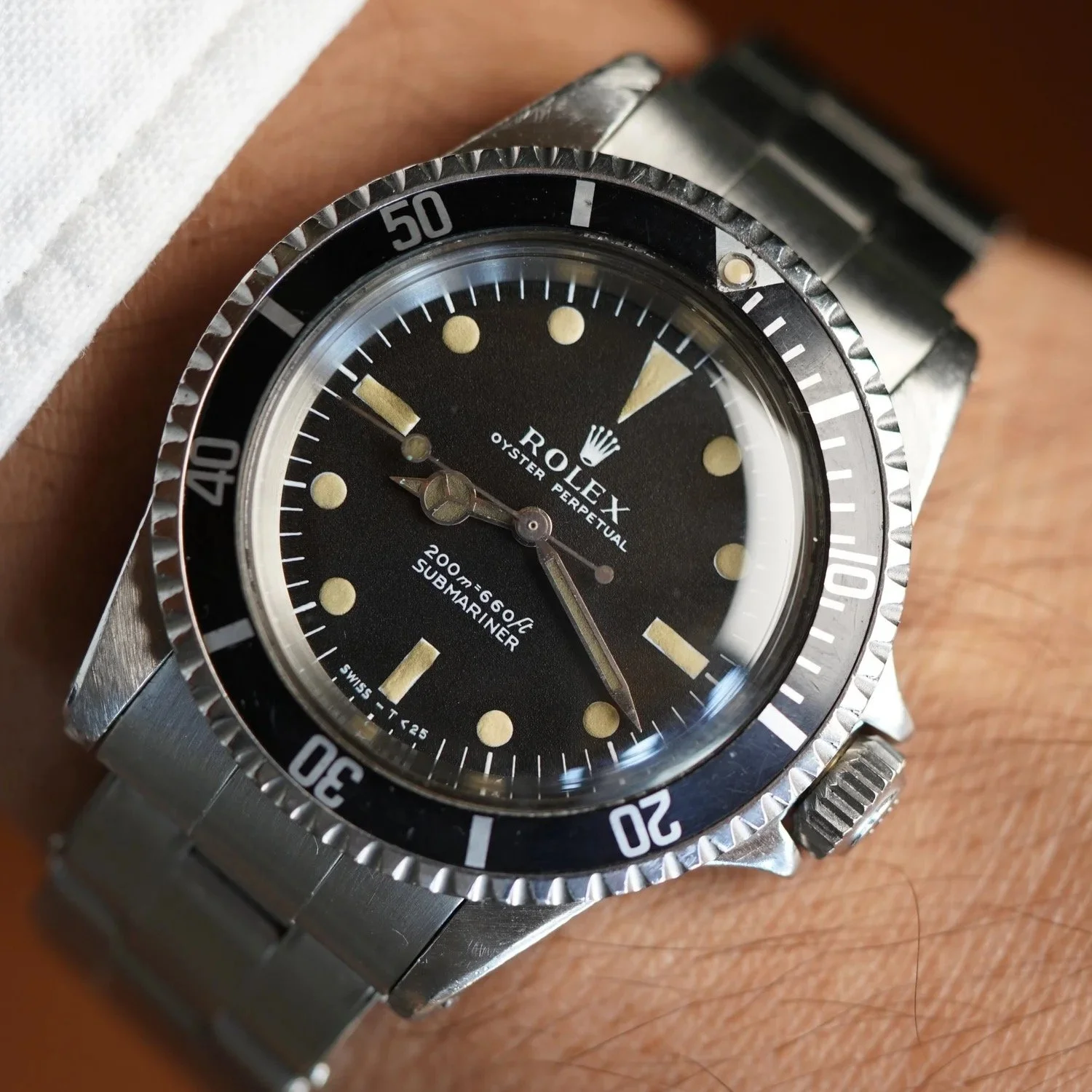 Rolex Submariner Reference 5513 w/ Box &amp; Receipt