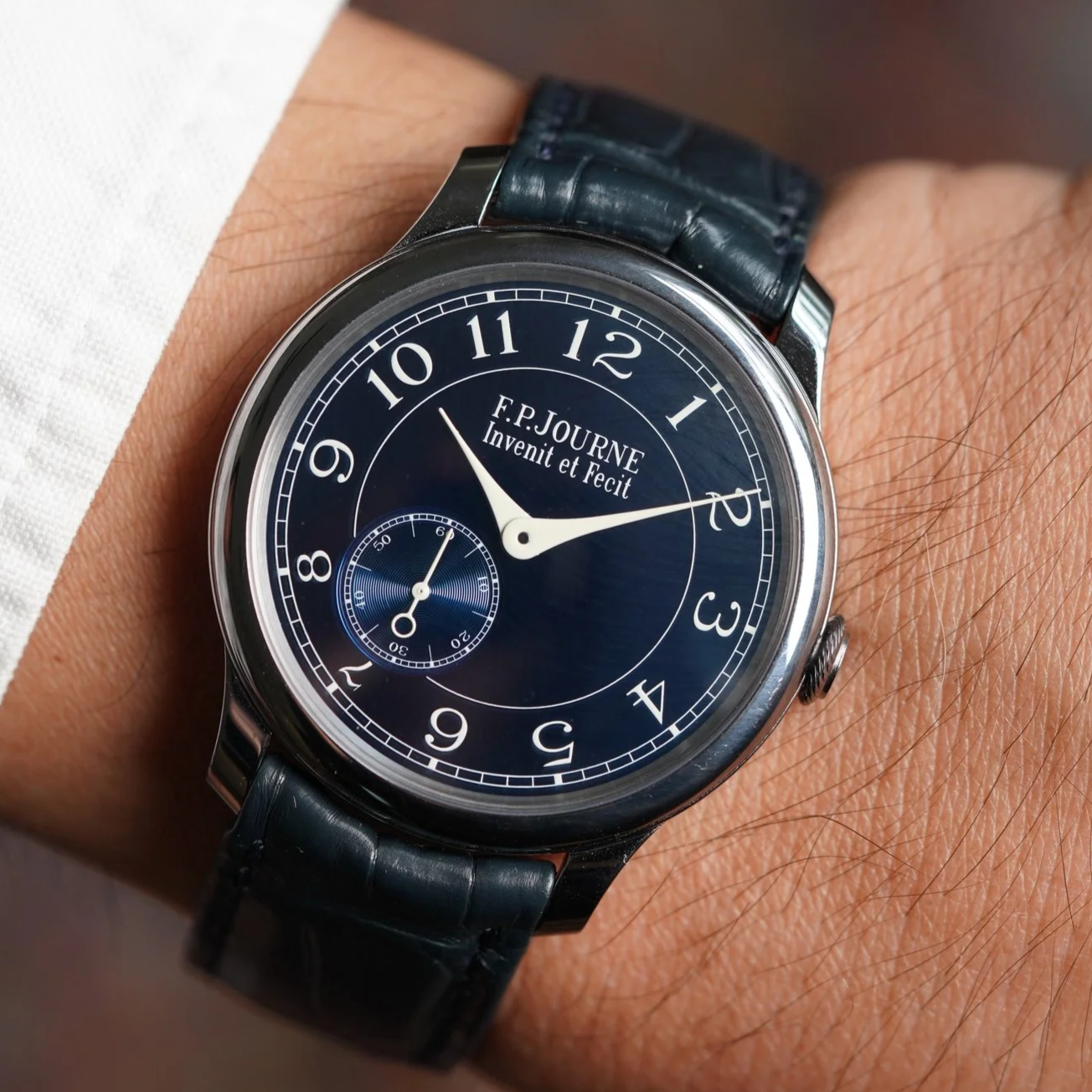 F.P.Journe Chronomètre Bleu Full Set Unpolished