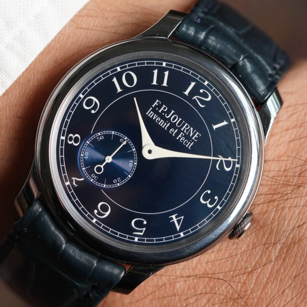 F.P.Journe Chronomètre Bleu Full Set Unpolished