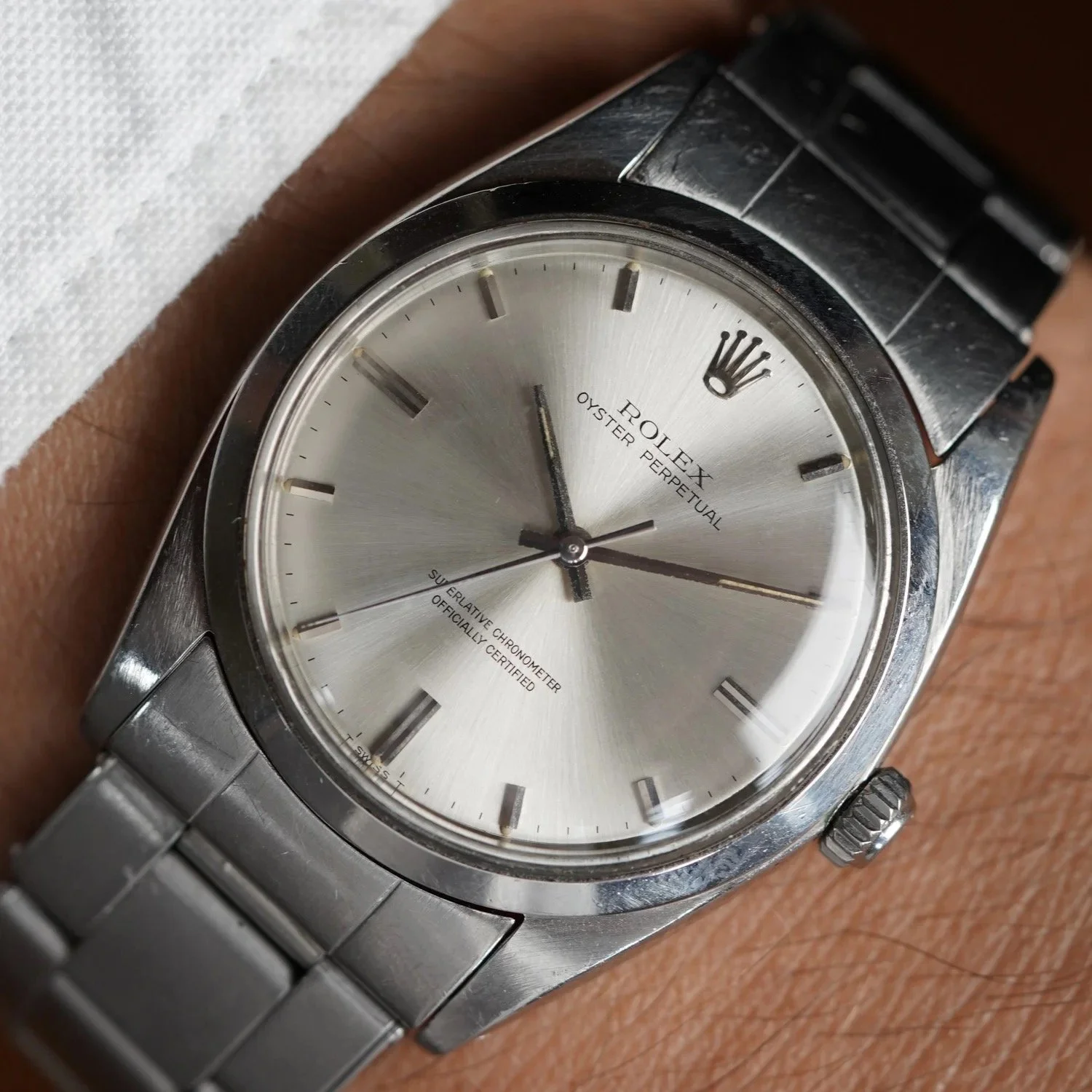 Rolex Oyster Perpetual 36mm Reference 1018 Unpolished