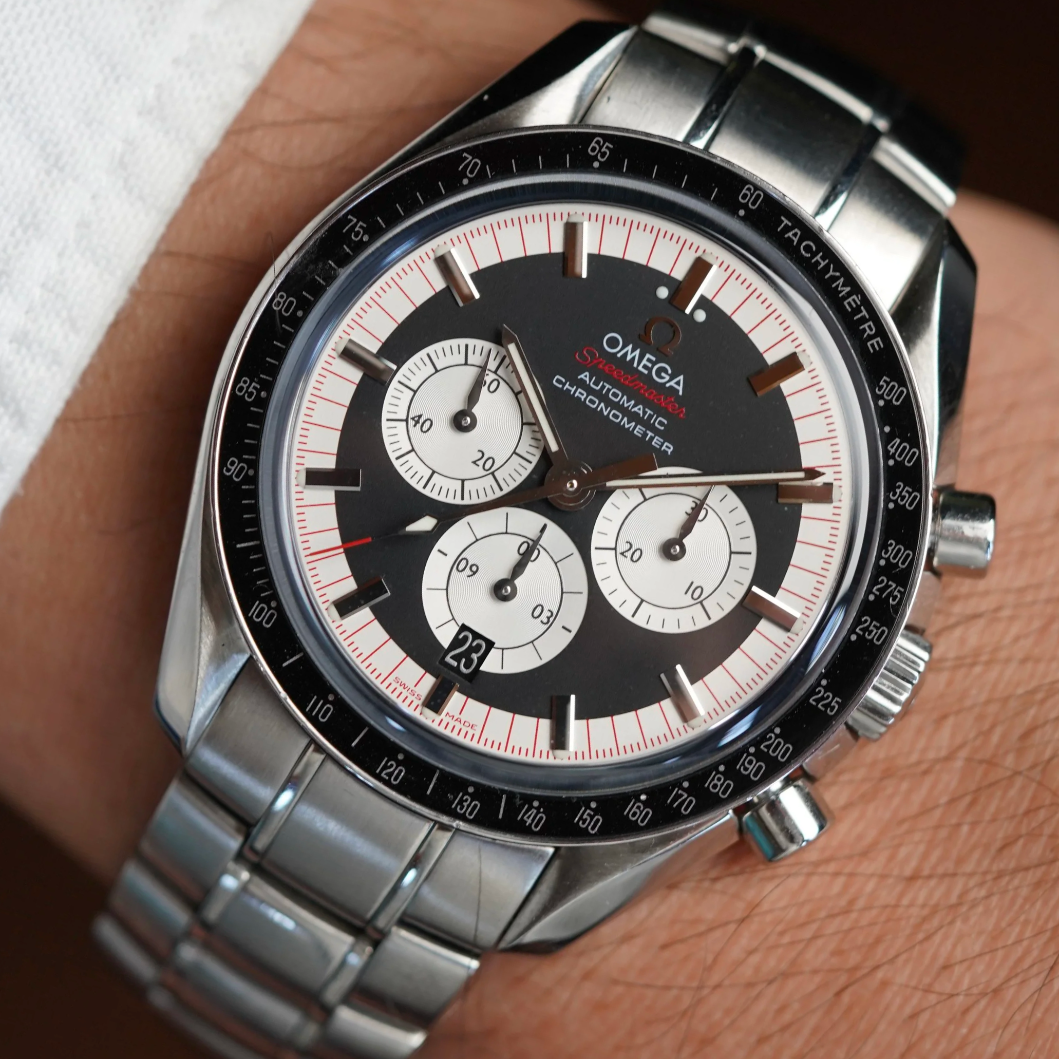 OMEGA Michael Schumacher Legend Edition Speedmaster Professional Ref. 3507.51.00 Full Set