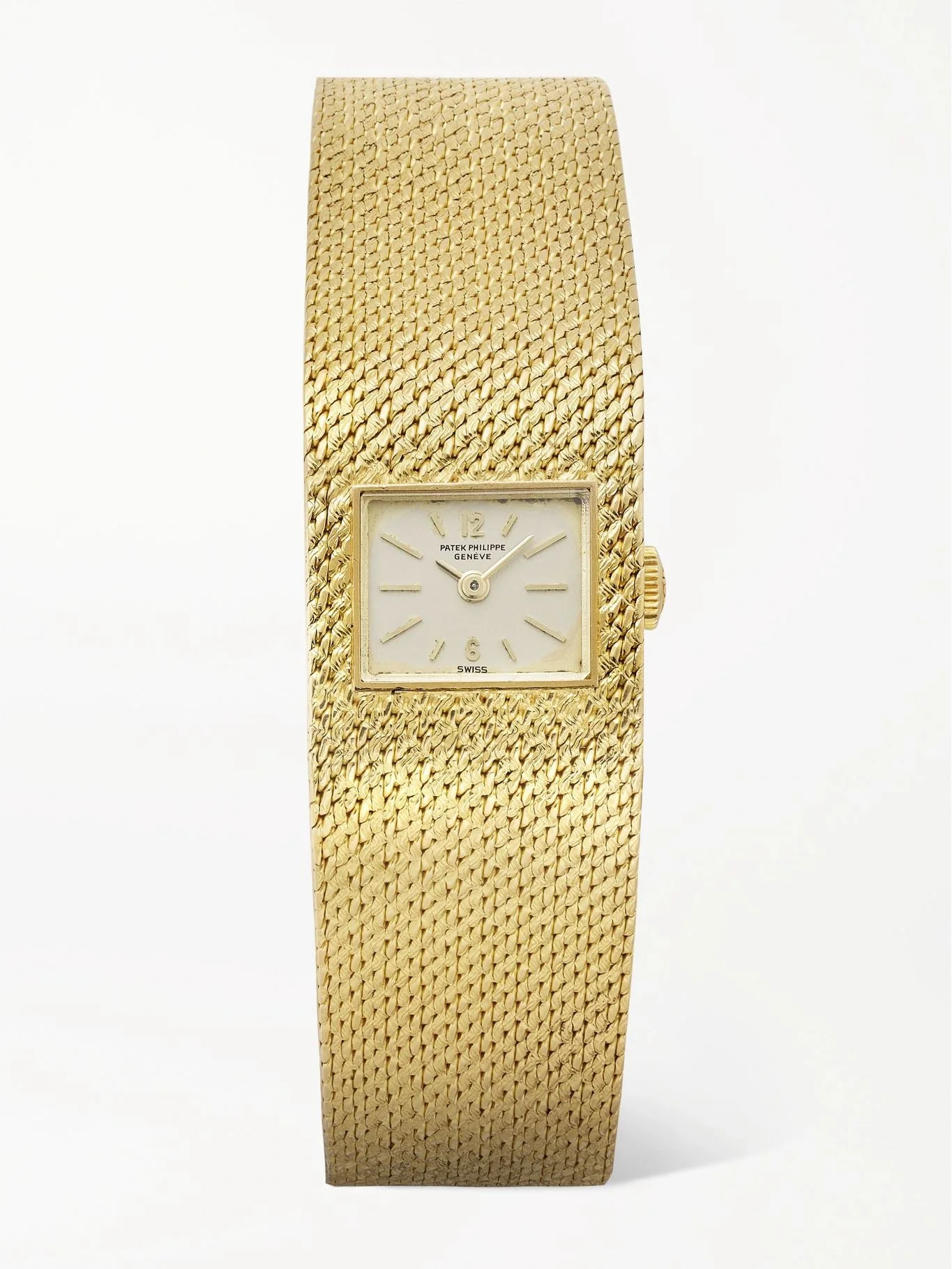 Patek Philippe 19mm 18-karat gold watch