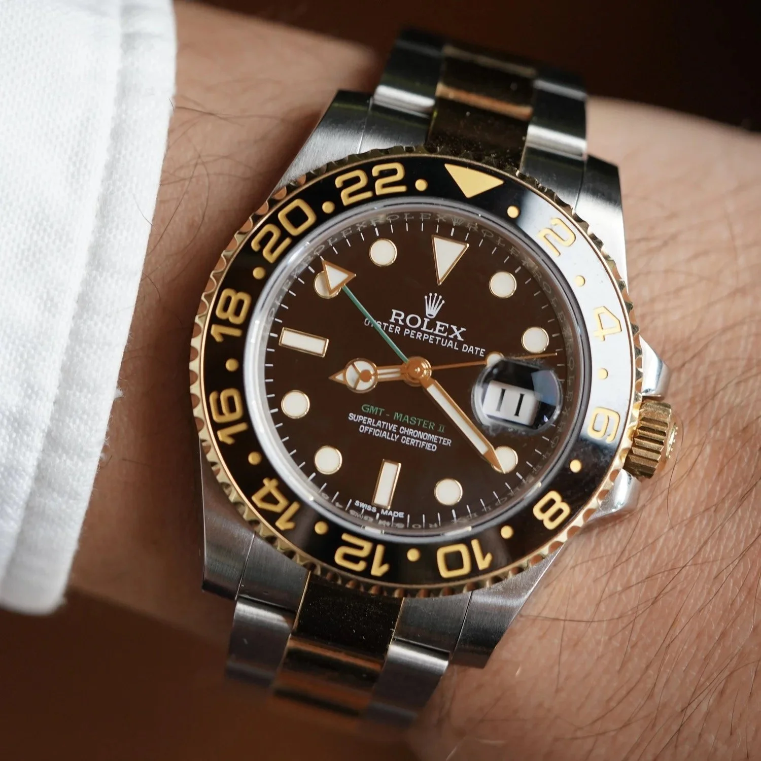 Rolex Two-Tone GMT-Master II 116713LN Full Set