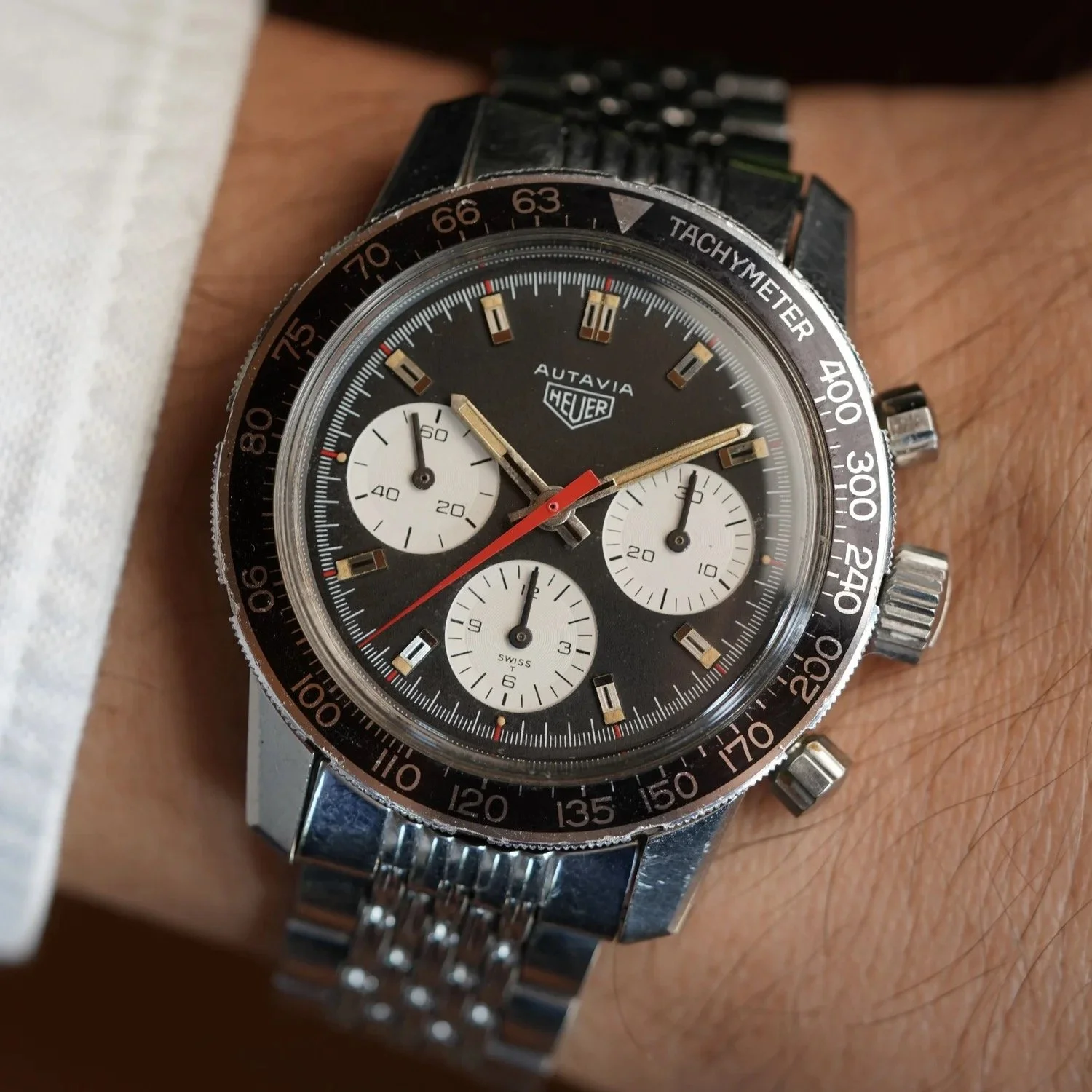 Heuer Autavia Ref 2446C Unpolished