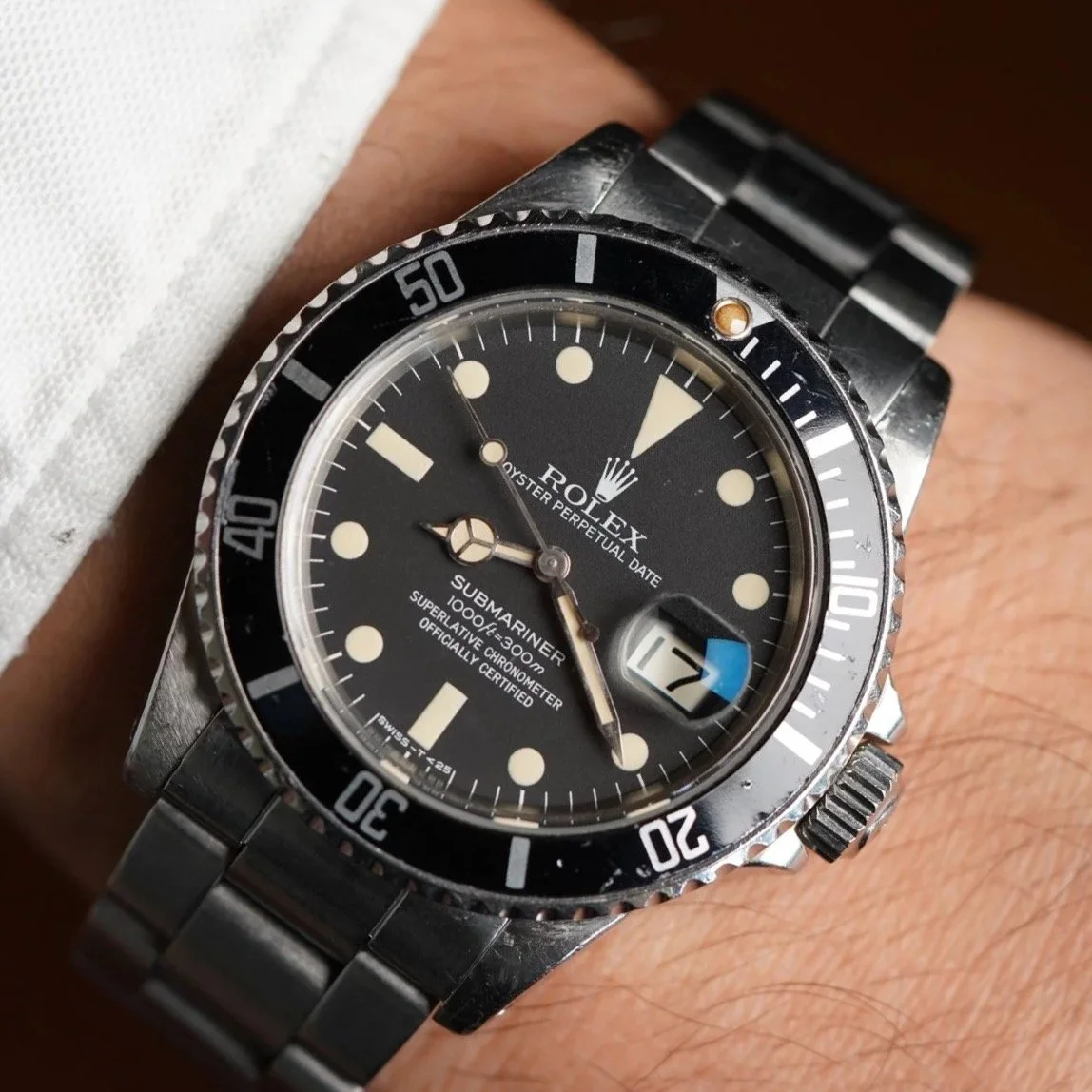 Rolex Submariner Transitional Matte Dial Reference 16800