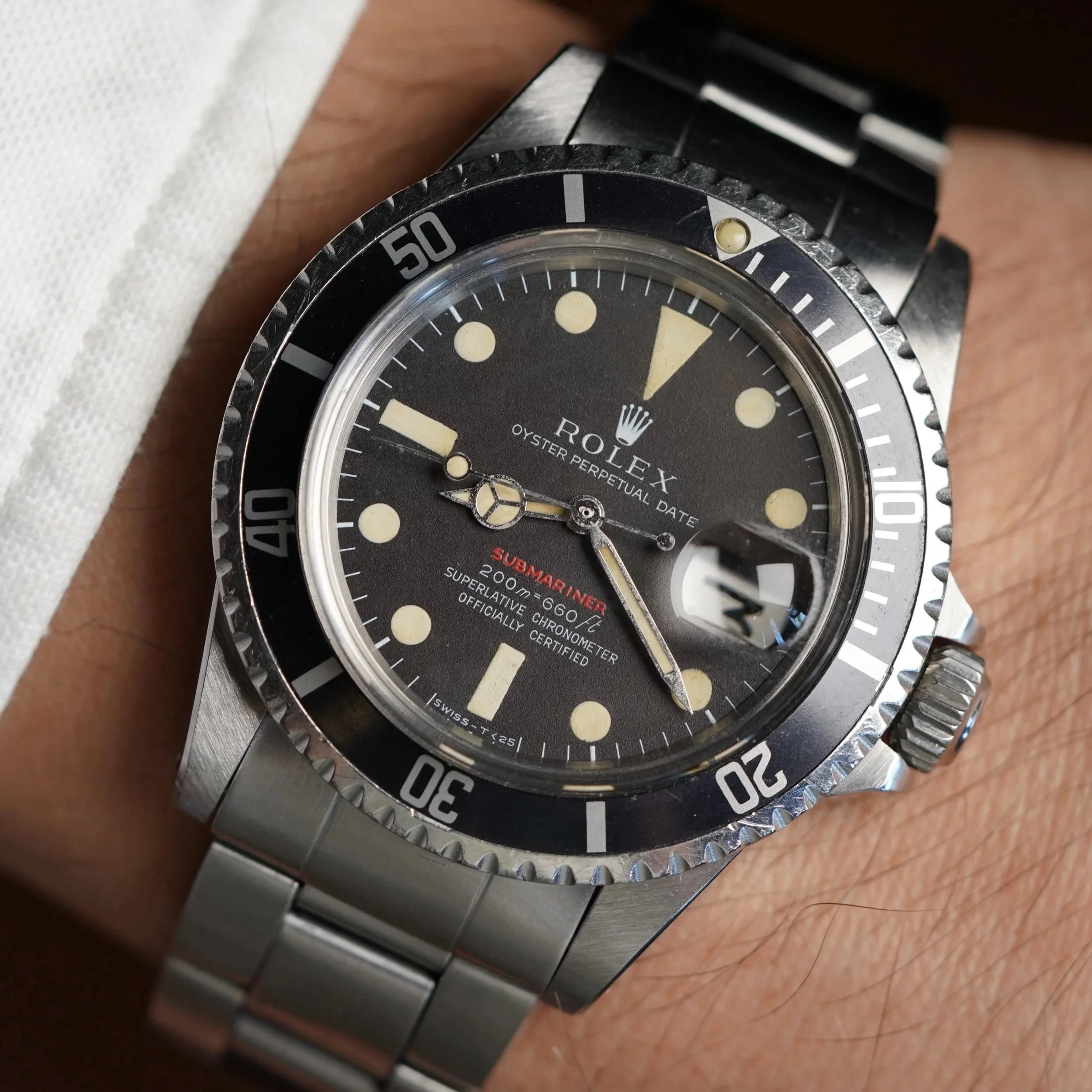 Rolex MK II “Red Sub” Submariner Reference 1680