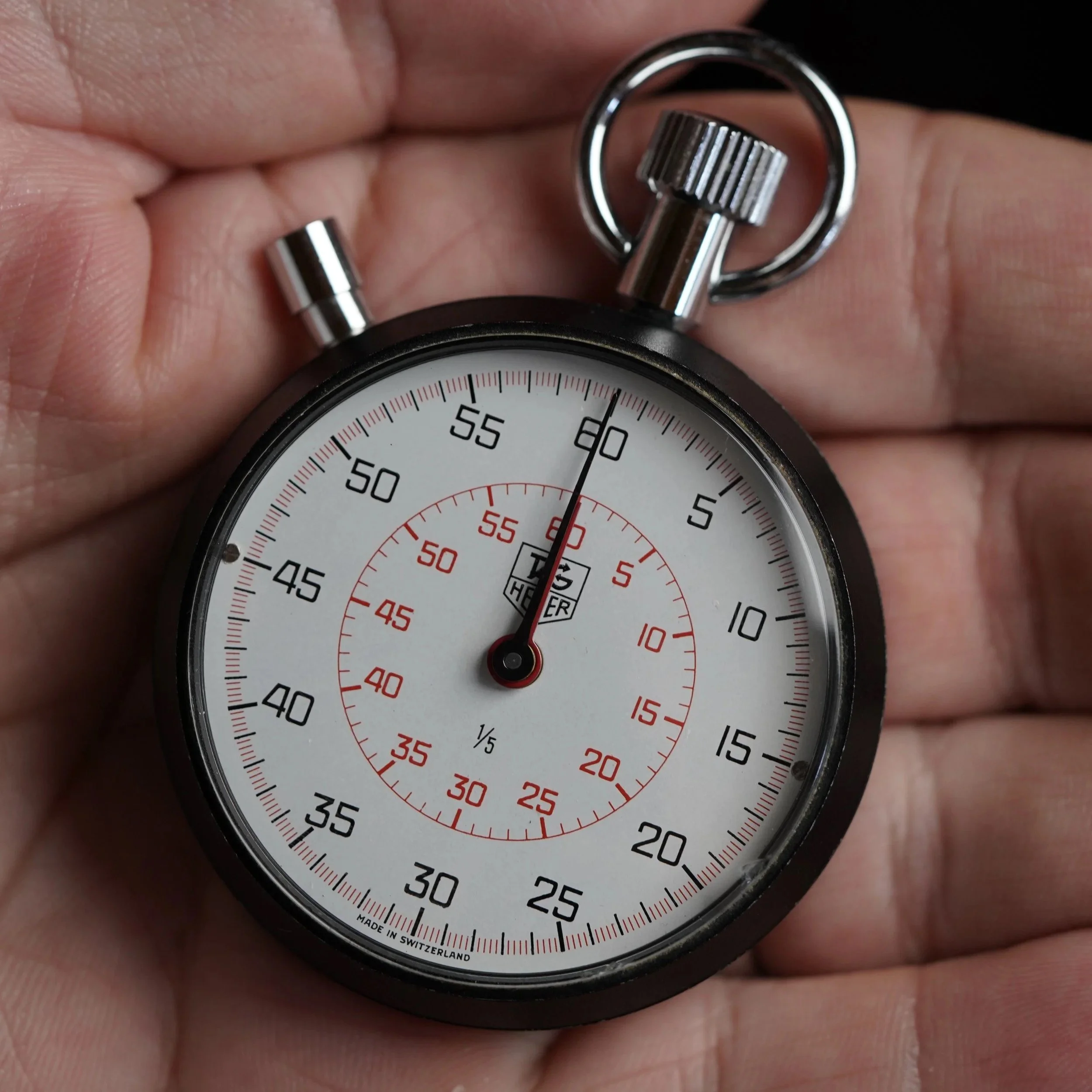 TAG Heuer ⅕ Seconds Flyback Stopwatch 53.5mm