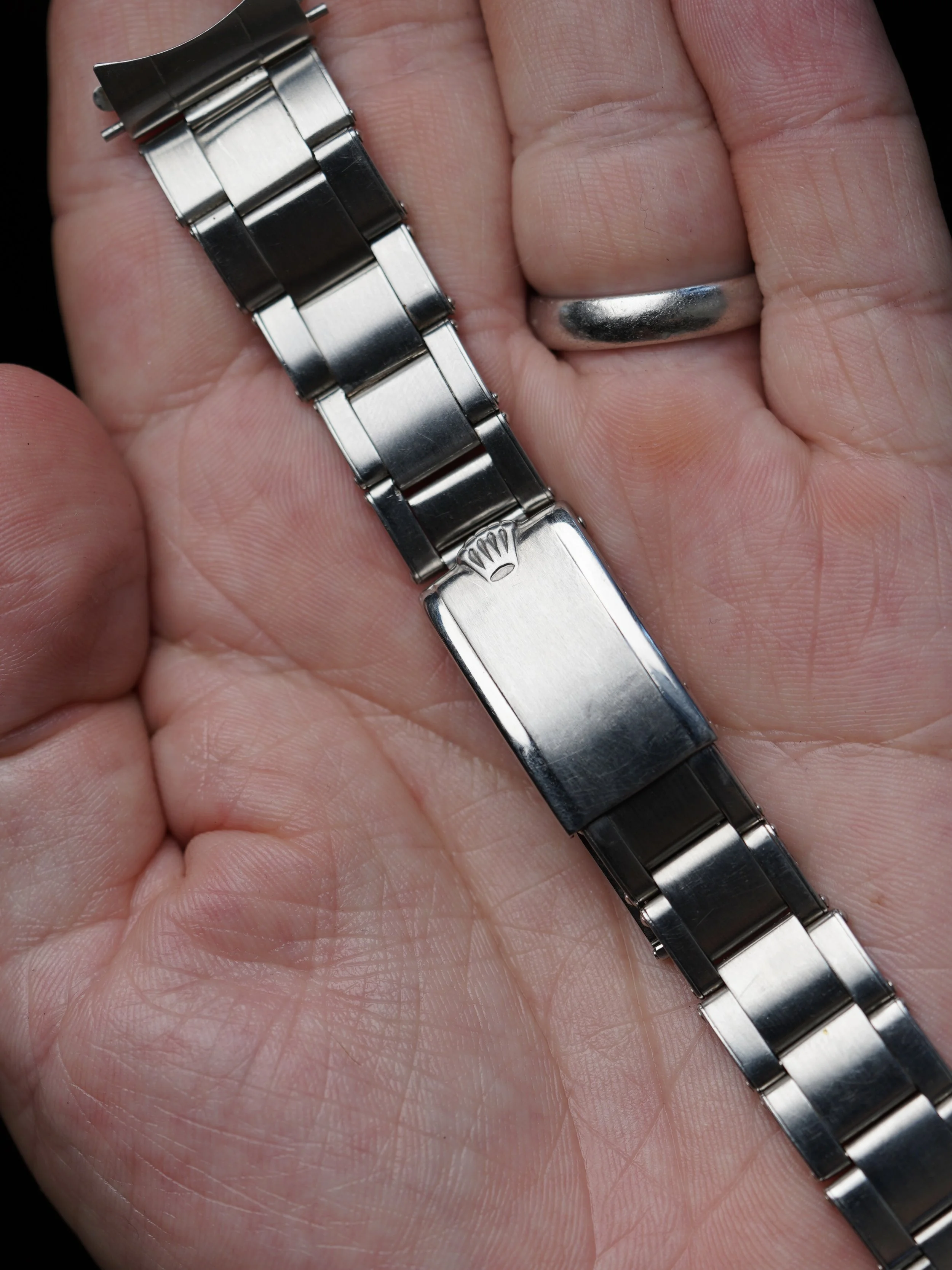 20mm Rolex Oyster Bracelet ref 7206 w 82 End Links 6.25 inches