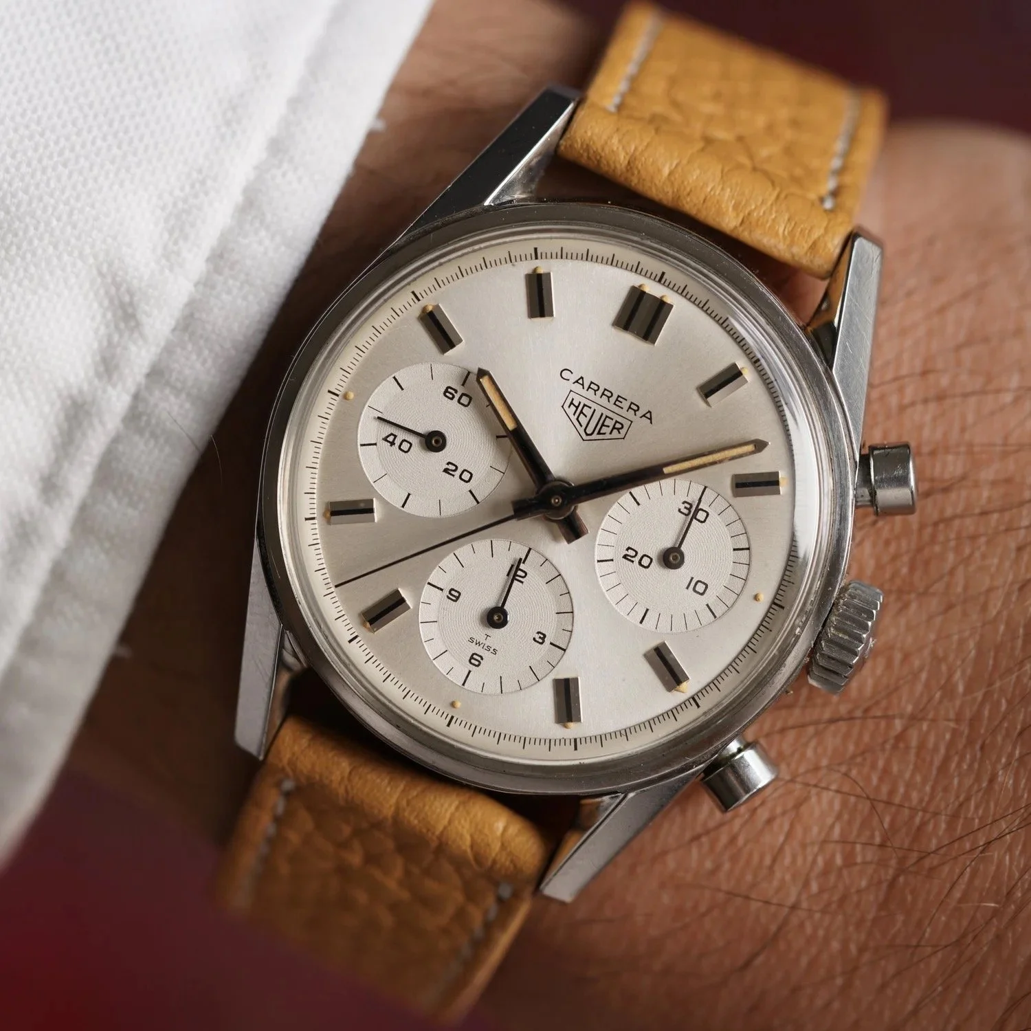 Heuer Carrera Reference 2447S 2nd Execution Unpolished
