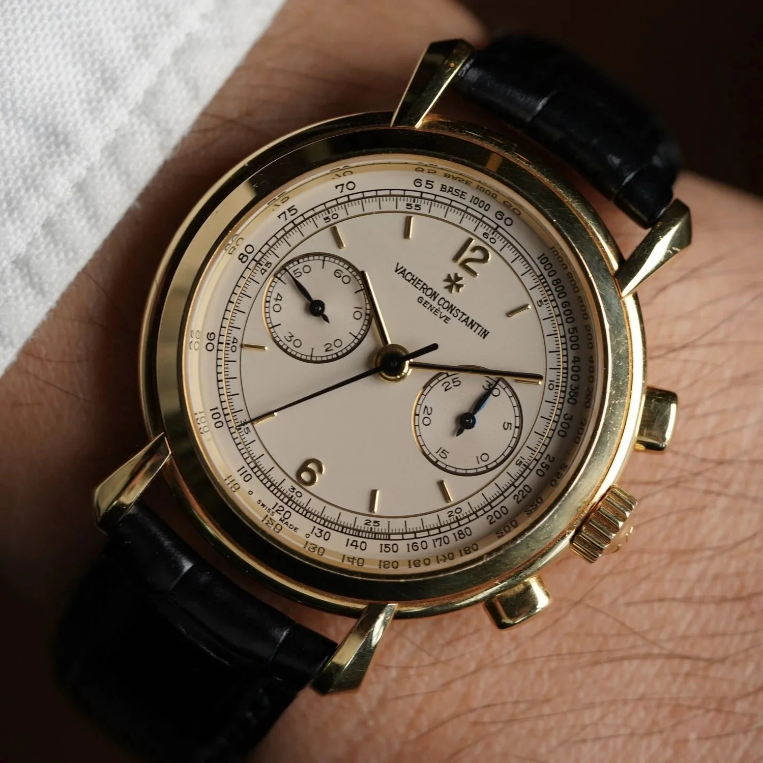 Vacheron Constantin Les Historiques Chronograph Ref. 47101/4 Unpolished