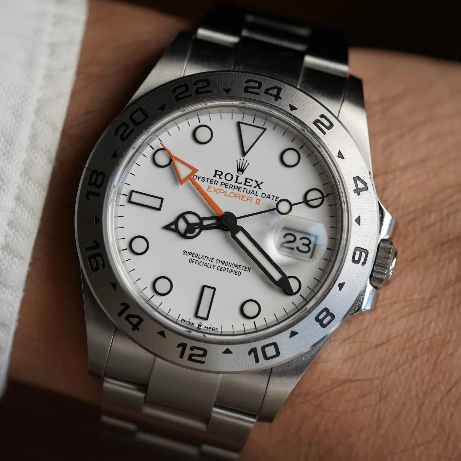 Rolex Explorer II Ref. 226570 Full Set Unpolished