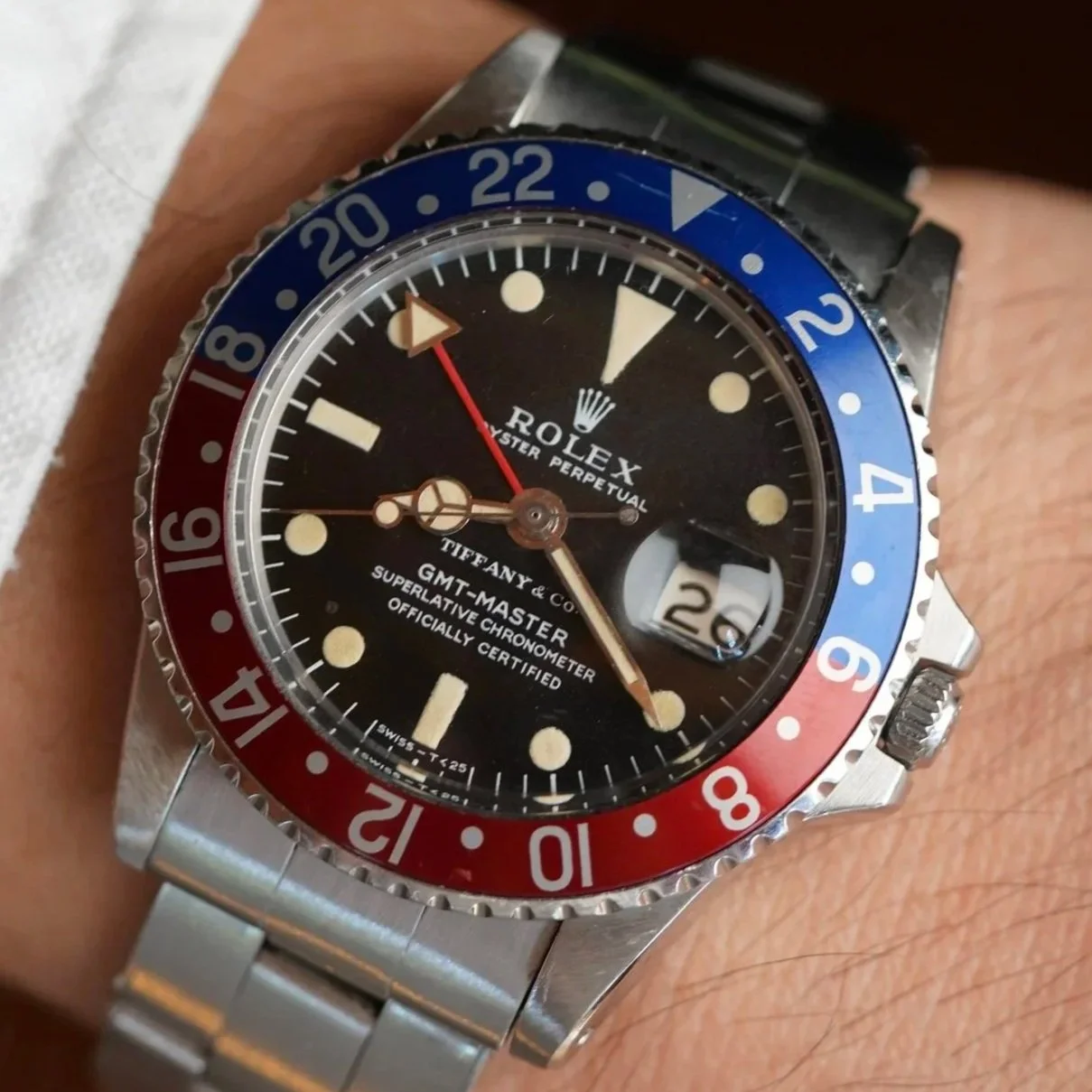 Rolex GMT-Master Ref. 1675 Tiffany &amp; Co.