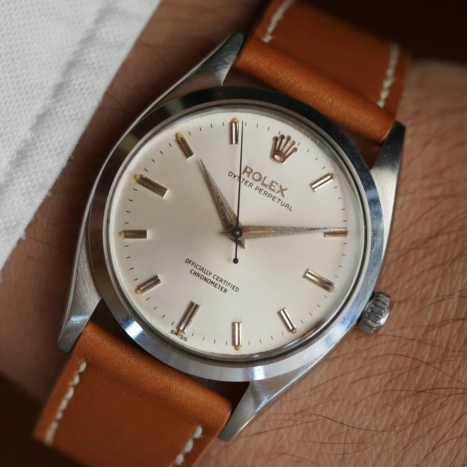 Rolex Oyster Perpetual 36mm Reference 6614 Unpolished