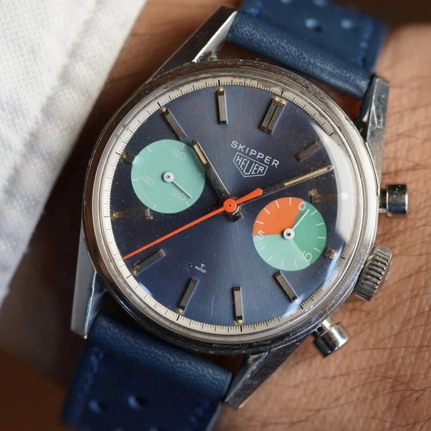 Heuer Skipperera Reference 7754 Unpolished