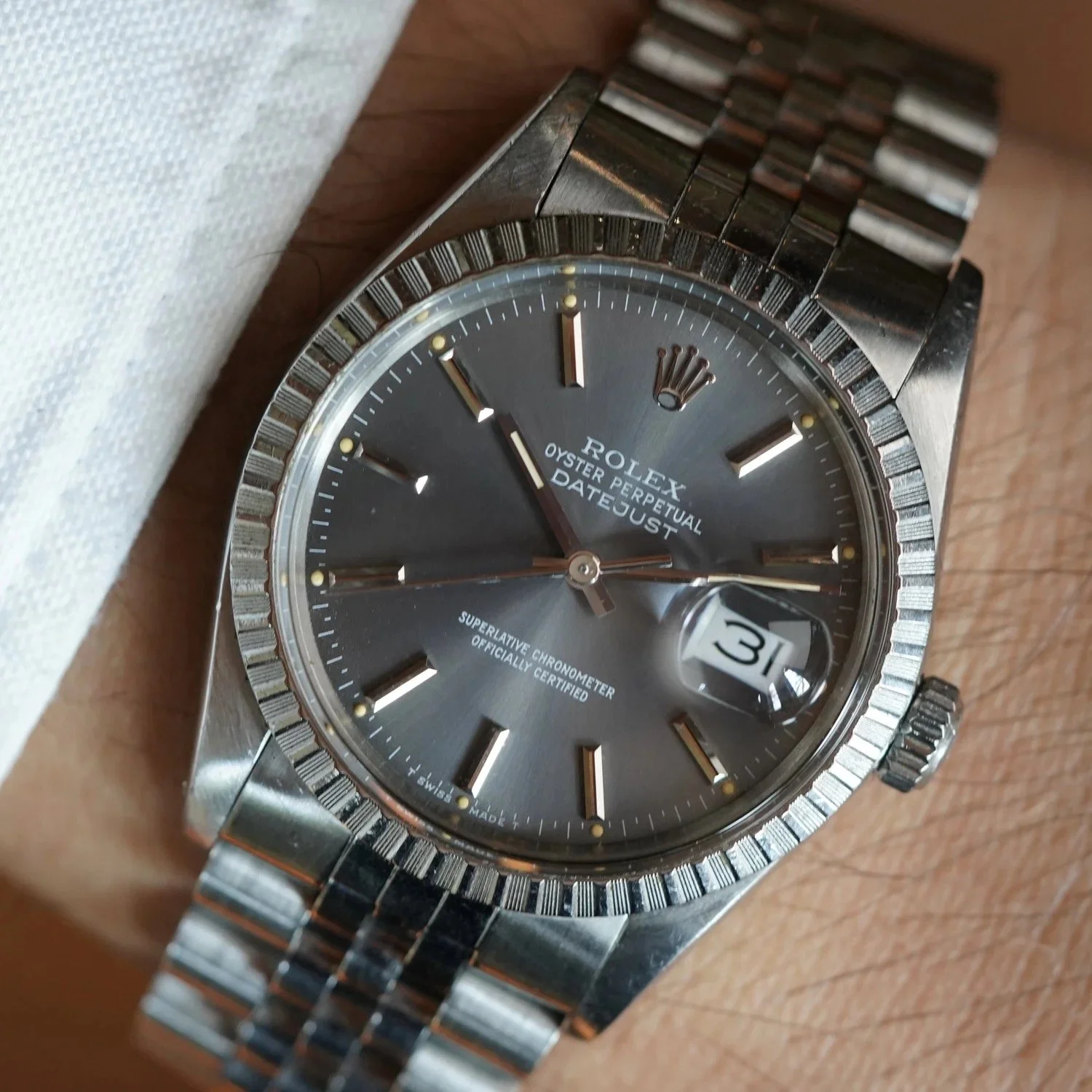 Rolex Datejust Ref. 16030 w/ Grey Dial