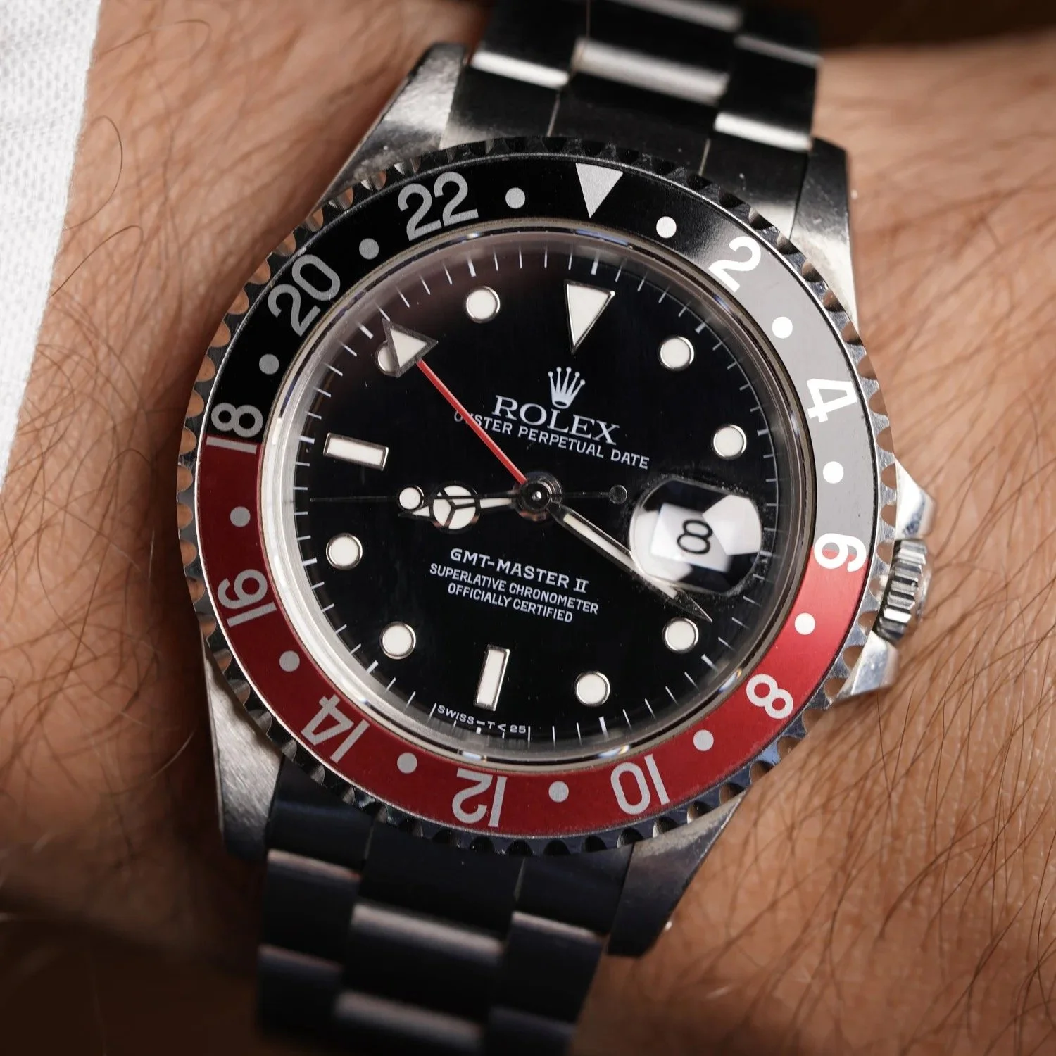 Rolex Coke GMT-Master II Ref 16710 Unpolished