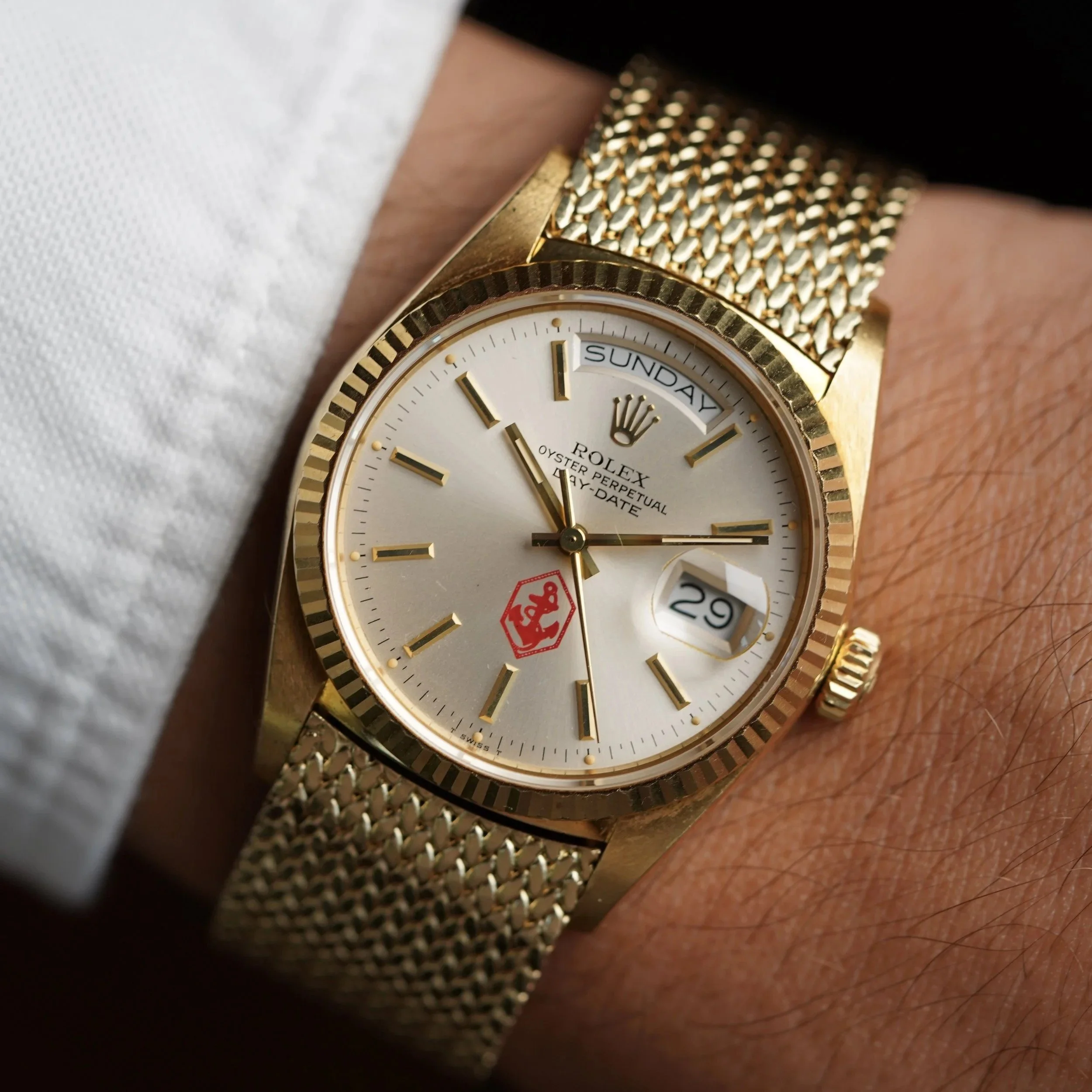 Rolex Day-Date United States Merchant Marine Reference 18038 Unpolished