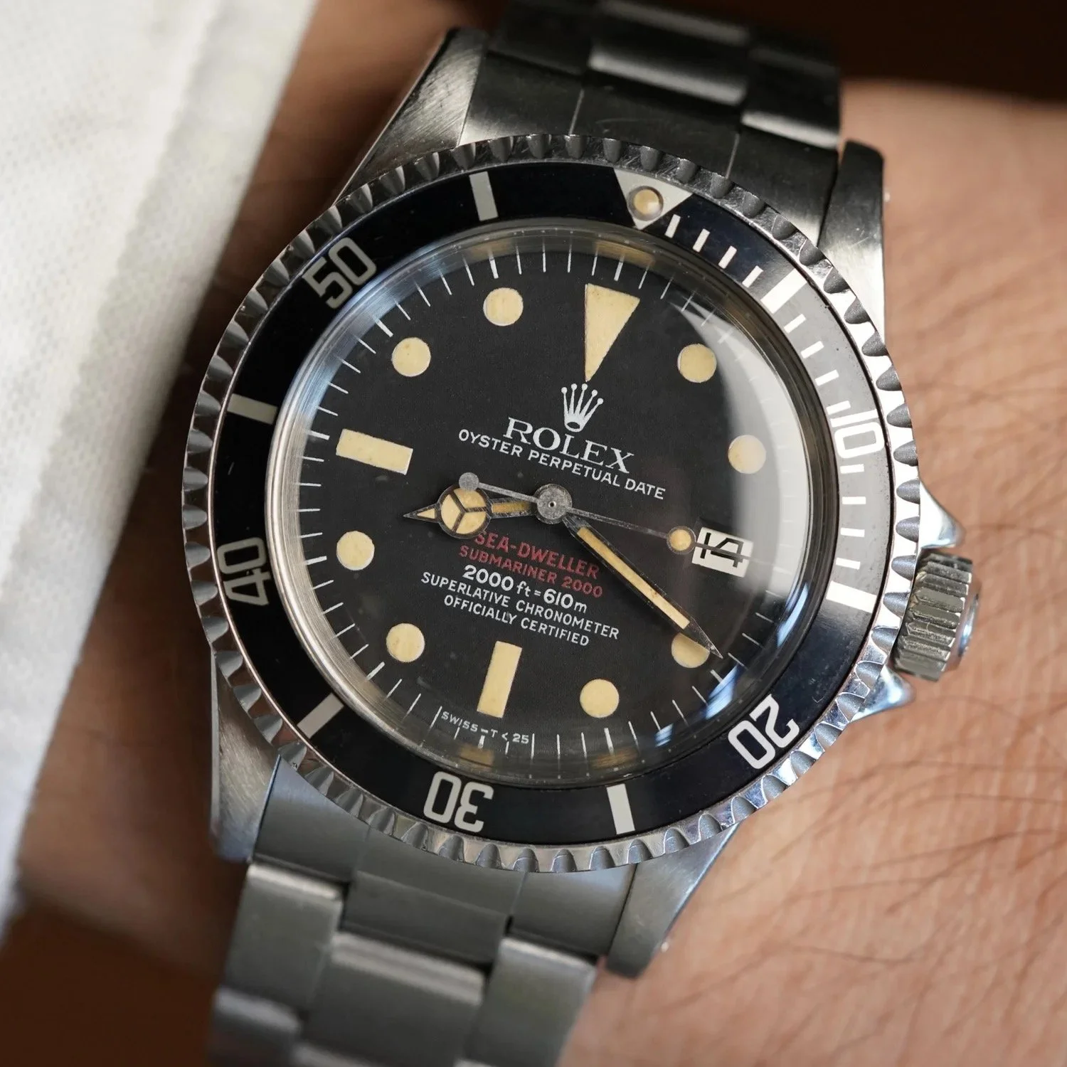Rolex MK 4 Double Red Sea-Dweller Ref 1665