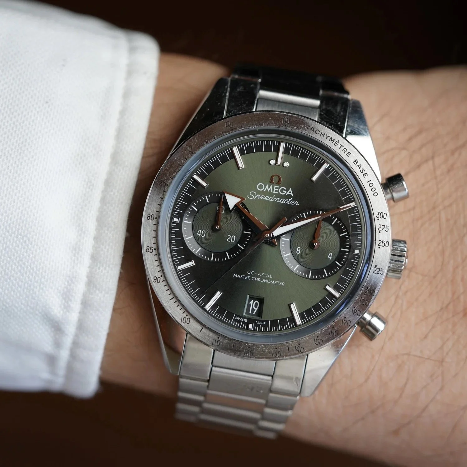 OMEGA Speedmaster '57 Co-Axial Master Chronometer Chronograph 332.10.41.51.10.001 Full Set