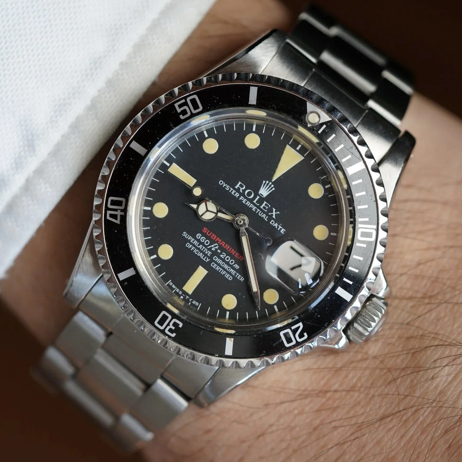 Rolex “Red Sub” Submariner Reference 1680 Full Set
