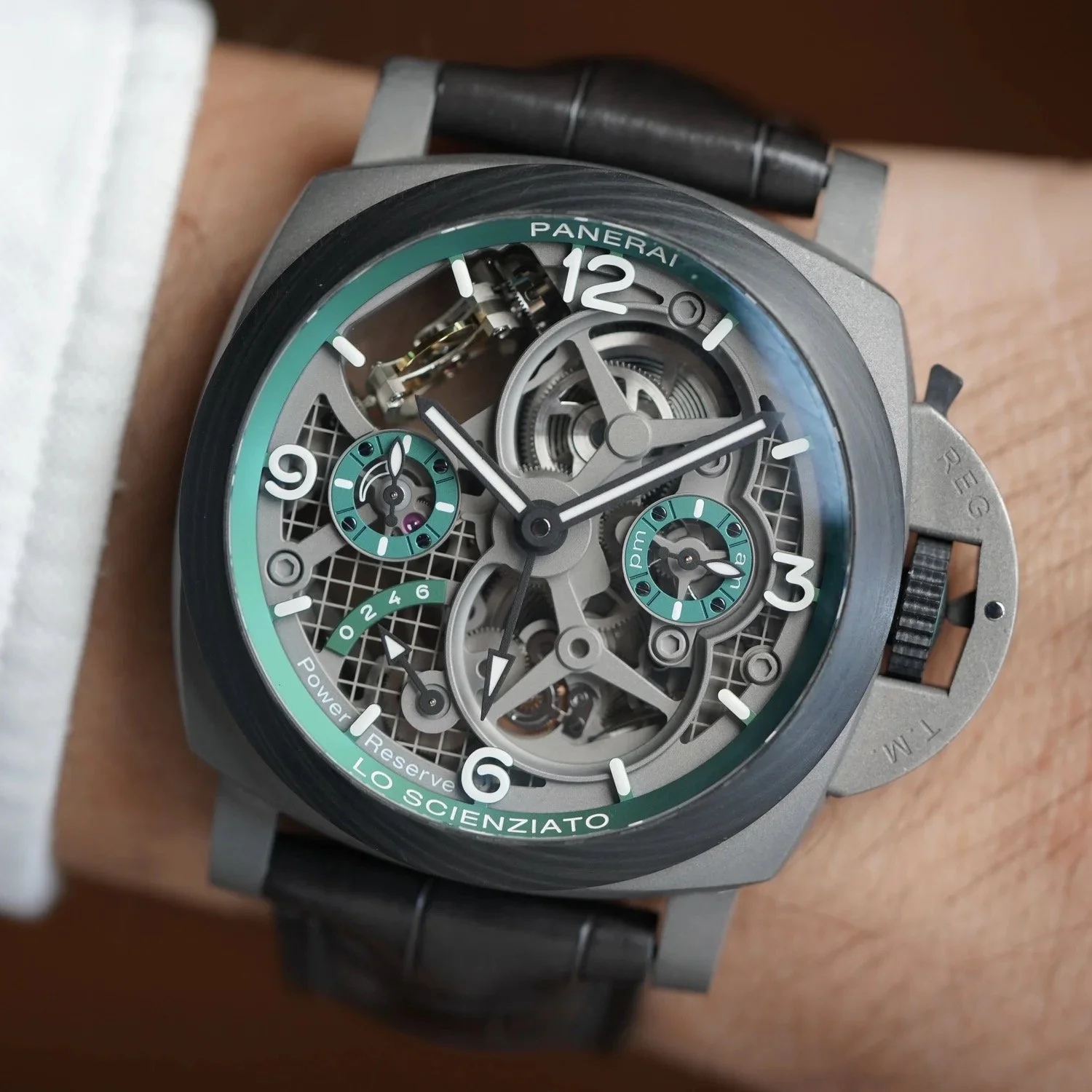 Panerai PAM 00768 “Lo Scienziato" Tourbillon GMT Full Set