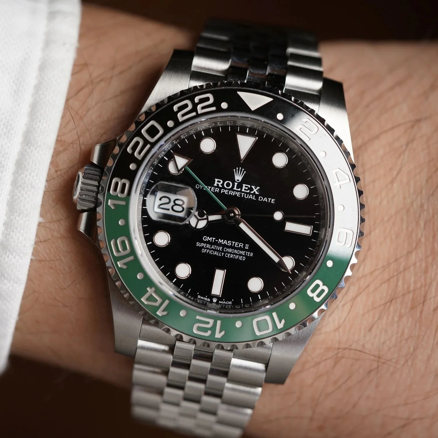 Rolex Sprite Destro GMT-Master II Jubilee 126720VTNR Full Set Brand New