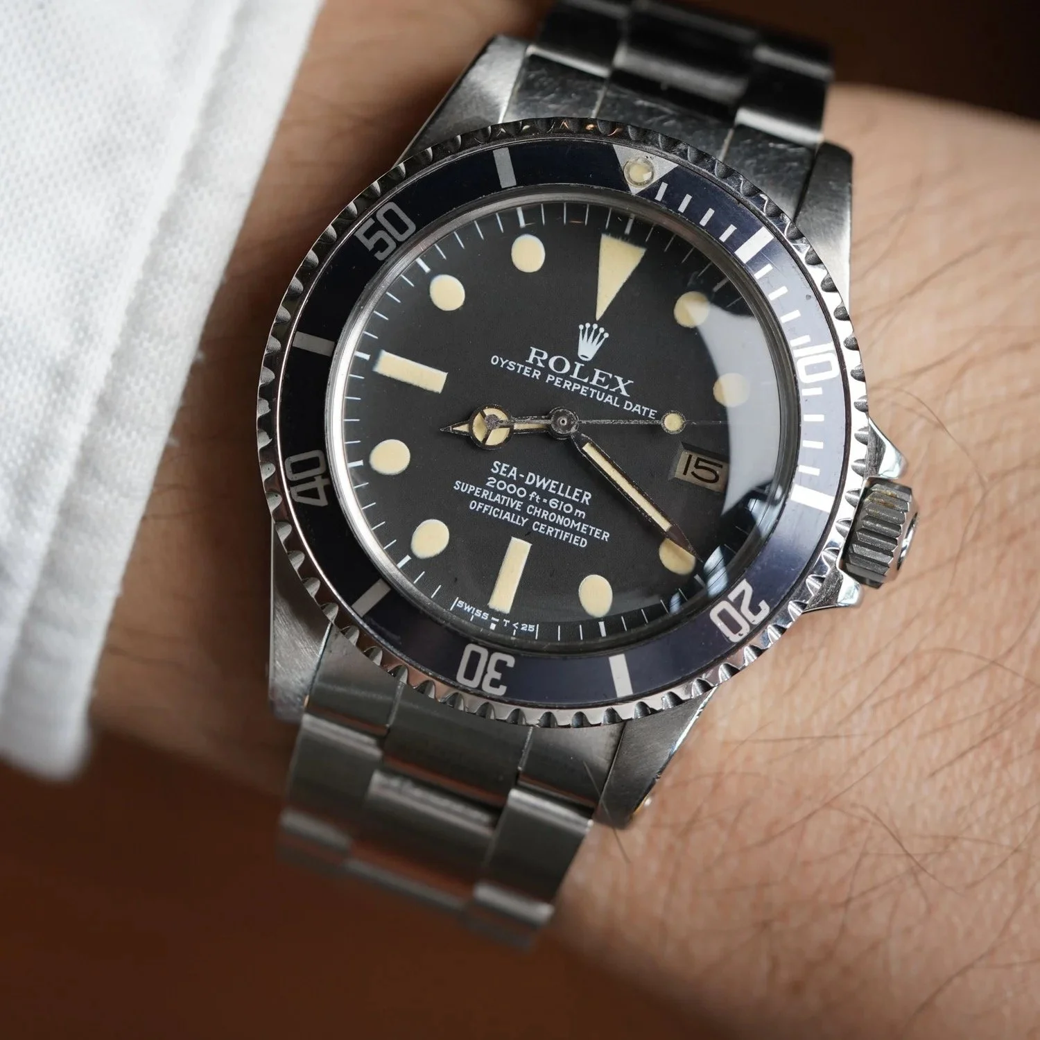 Rolex Sea-Dweller Reference 1665 Full Set w/ Service Papers