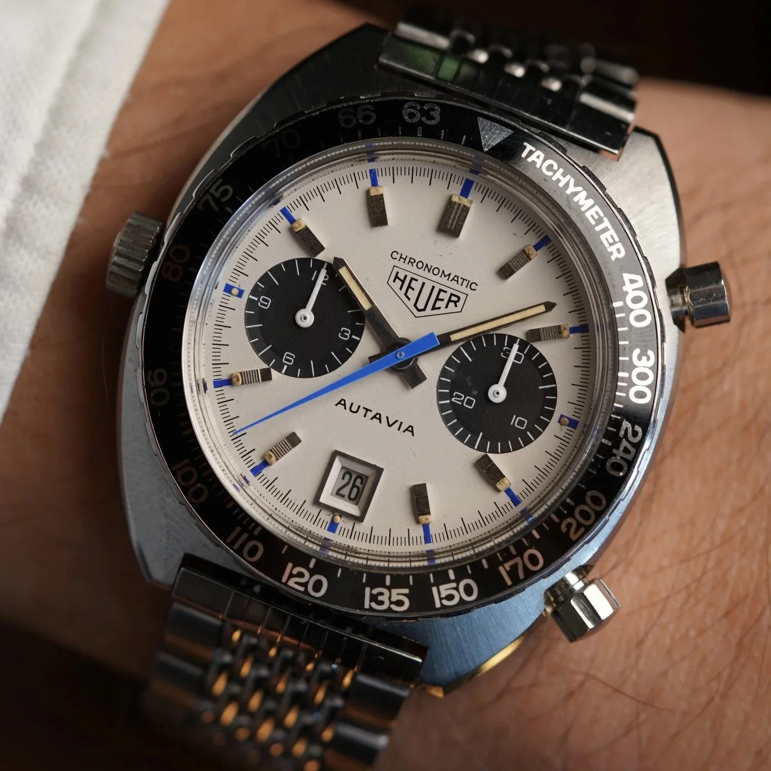 Heuer Chronomatic Siffert Autavia Reference 1163