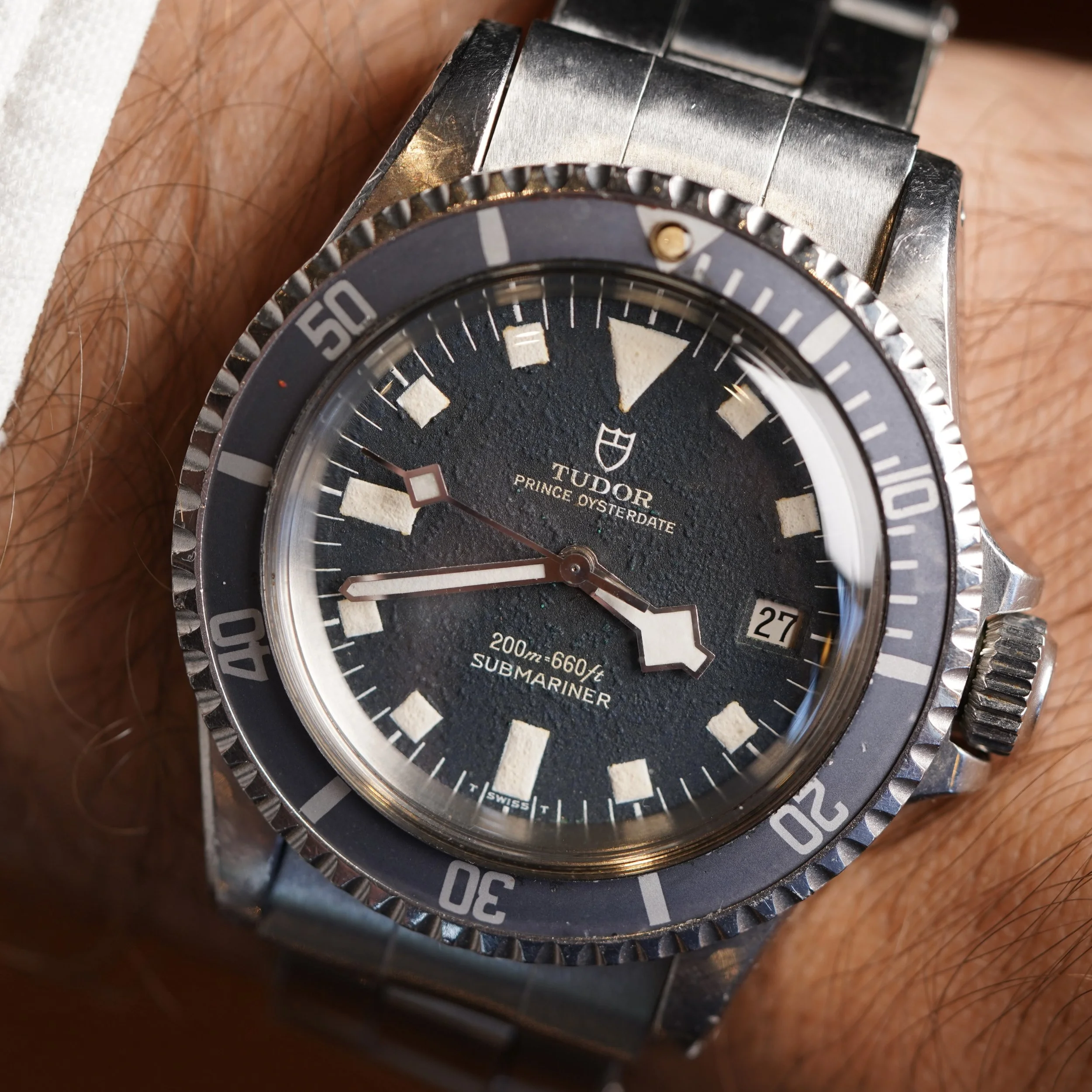 TUDOR Snowflake Submariner Reference 7021/0 Unpolished
