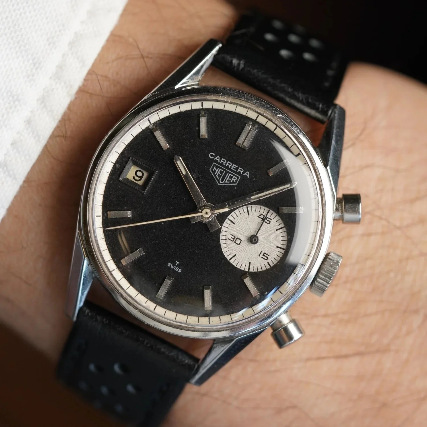 Heuer Carrera Ref. 3147N Dato 45 Jordanian Air Force